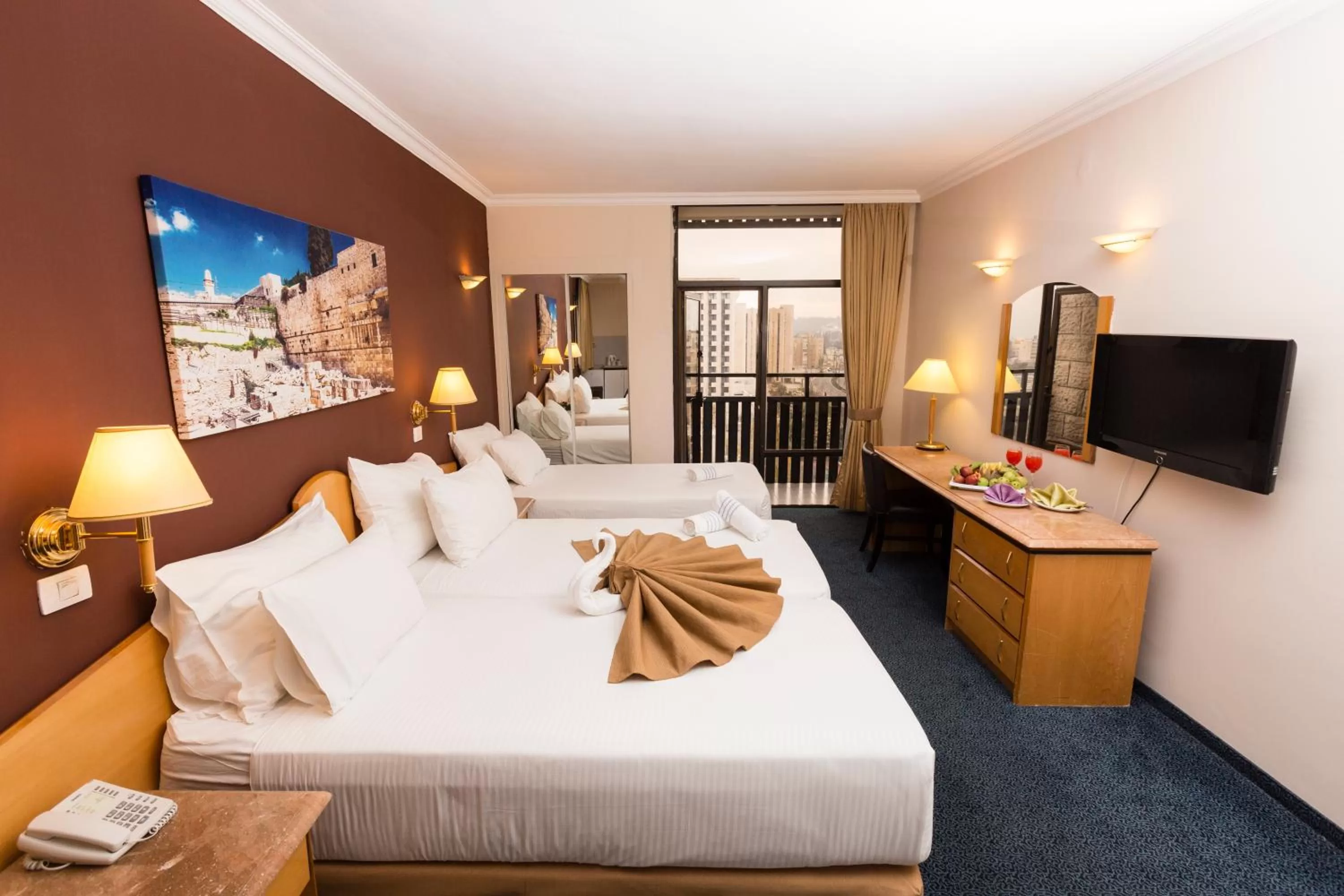 Family Room with Bathroom in Jerusalem Gardens Hotel