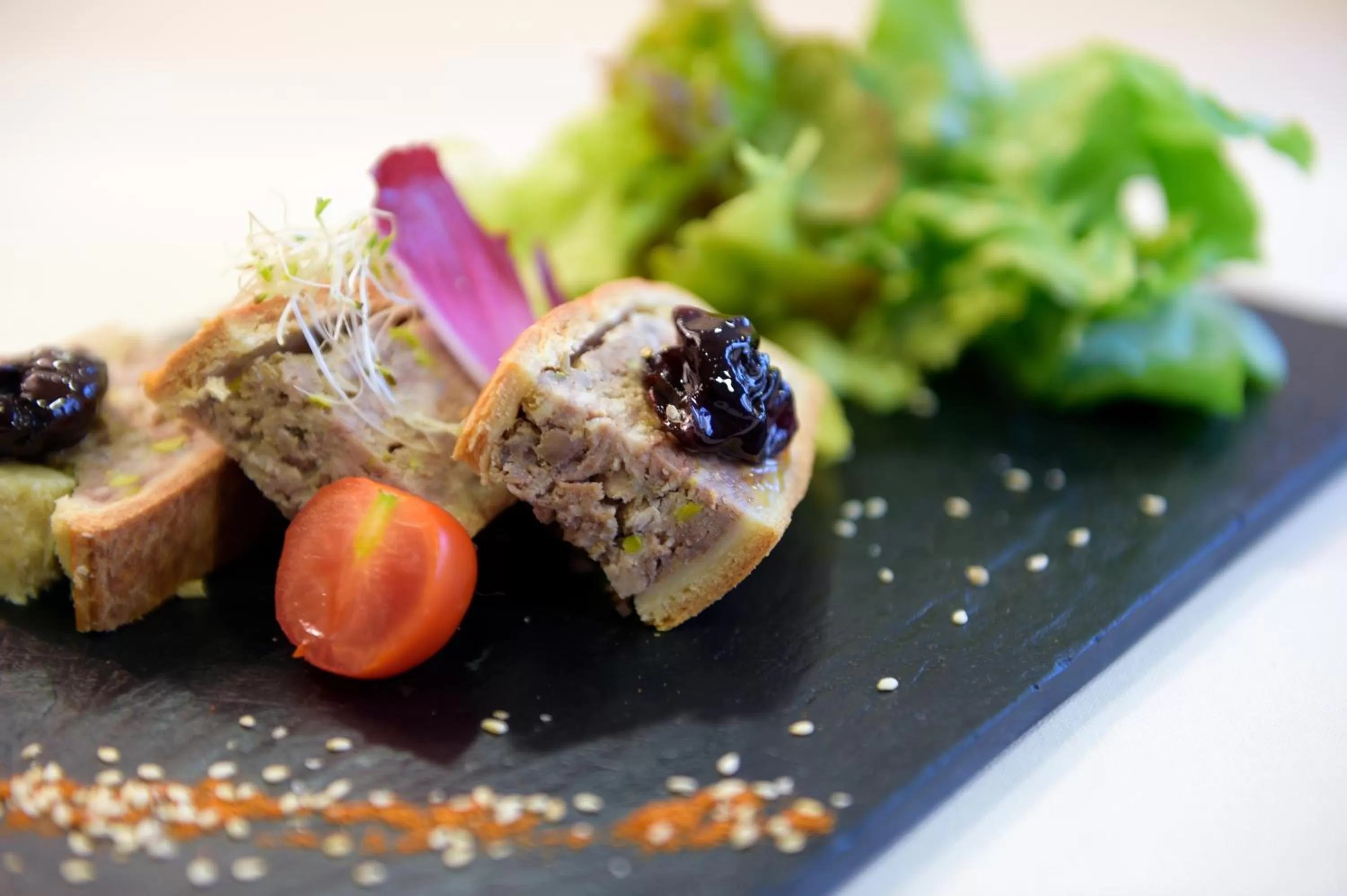 Food close-up in Hôtel Les Rives