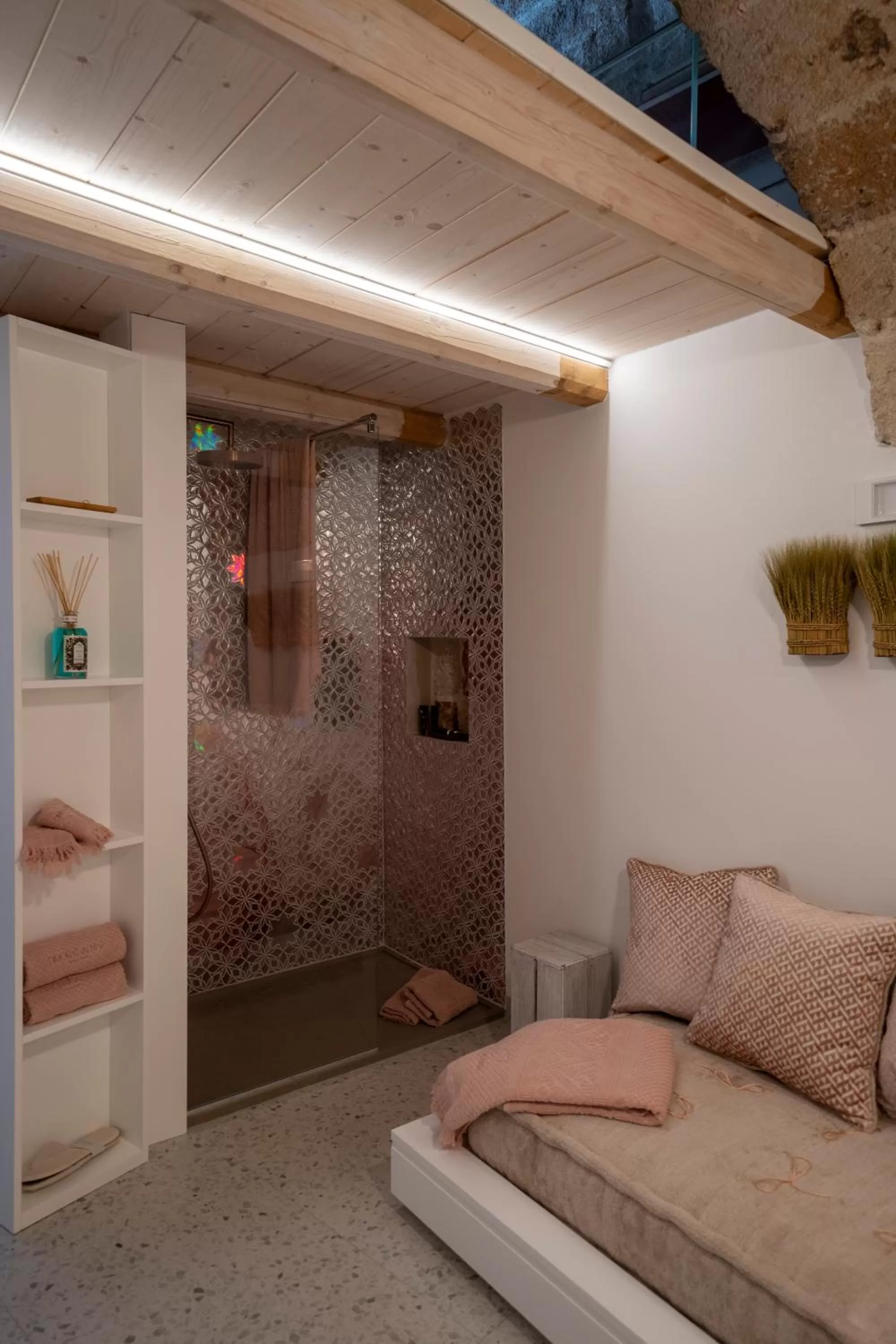 Steam room in Dimora Valmar