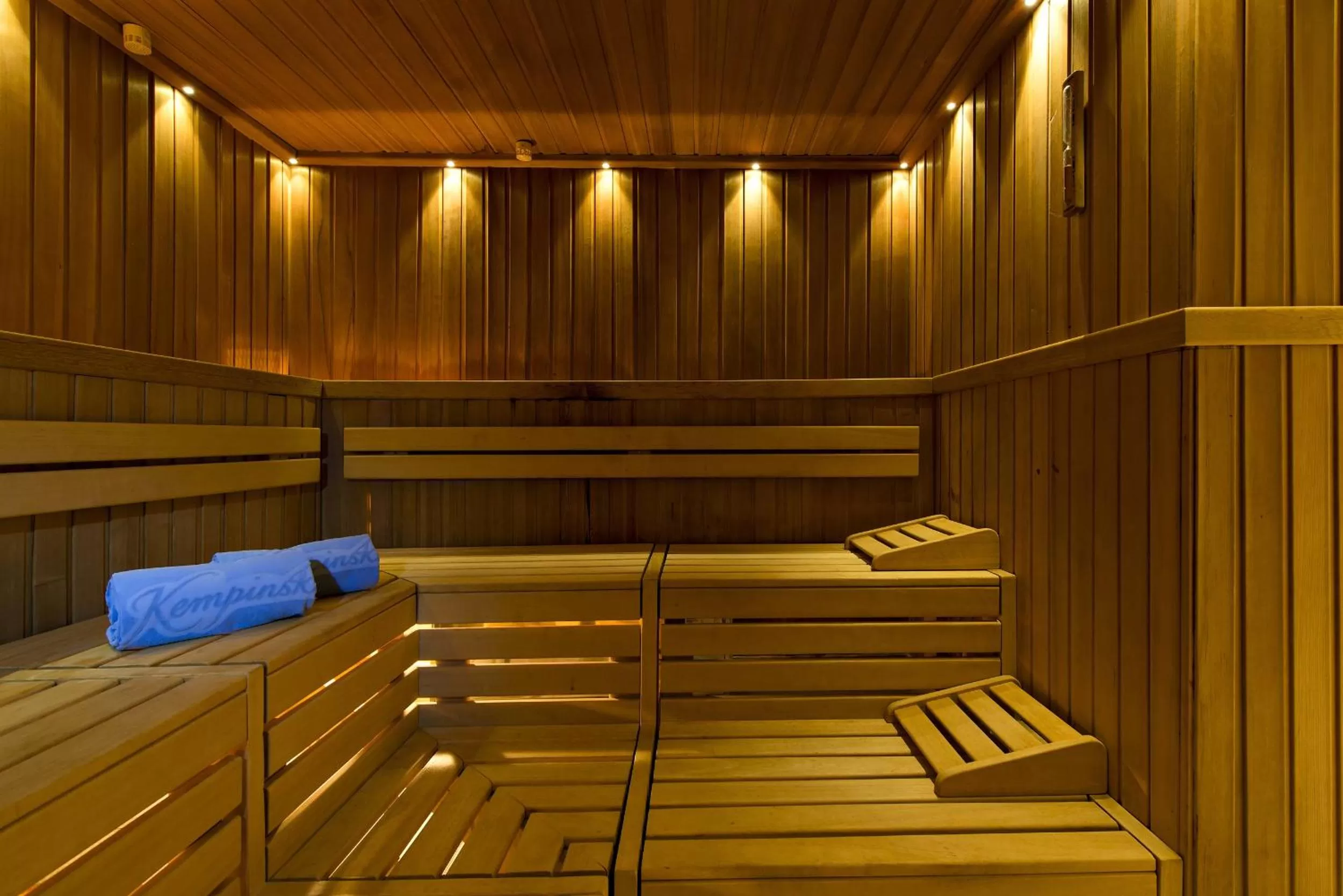 Sauna in Grand Hotel des Bains Kempinski