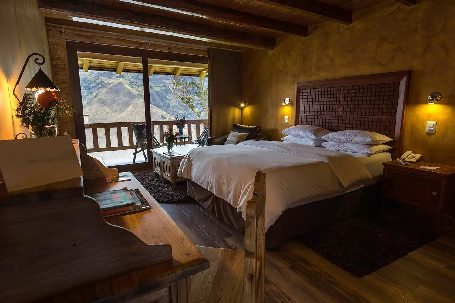 Bed in Luna Volcán, Adventure SPA