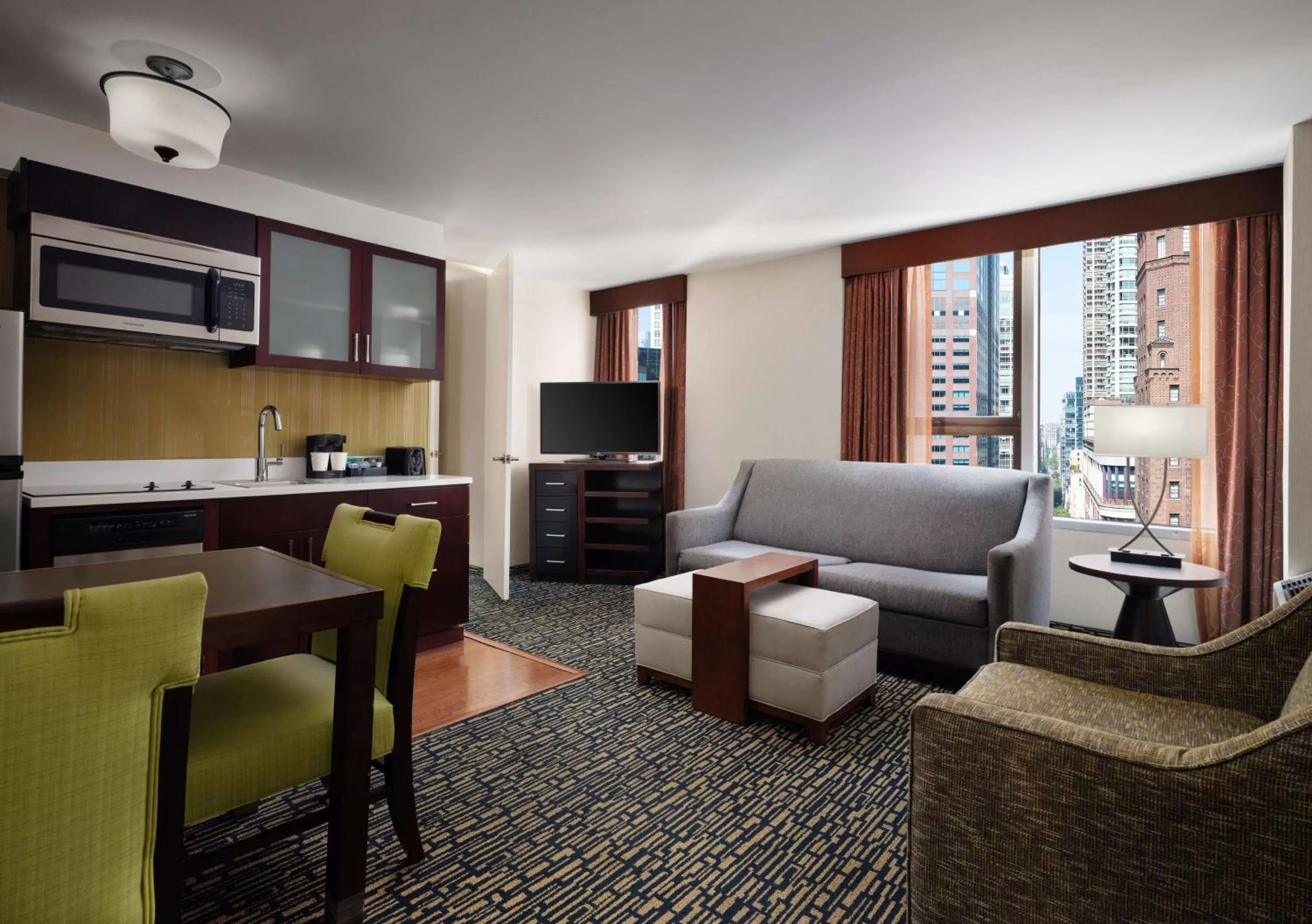 Living room in Homewood Suites by Hilton Chicago Downtown - Magnificent Mile