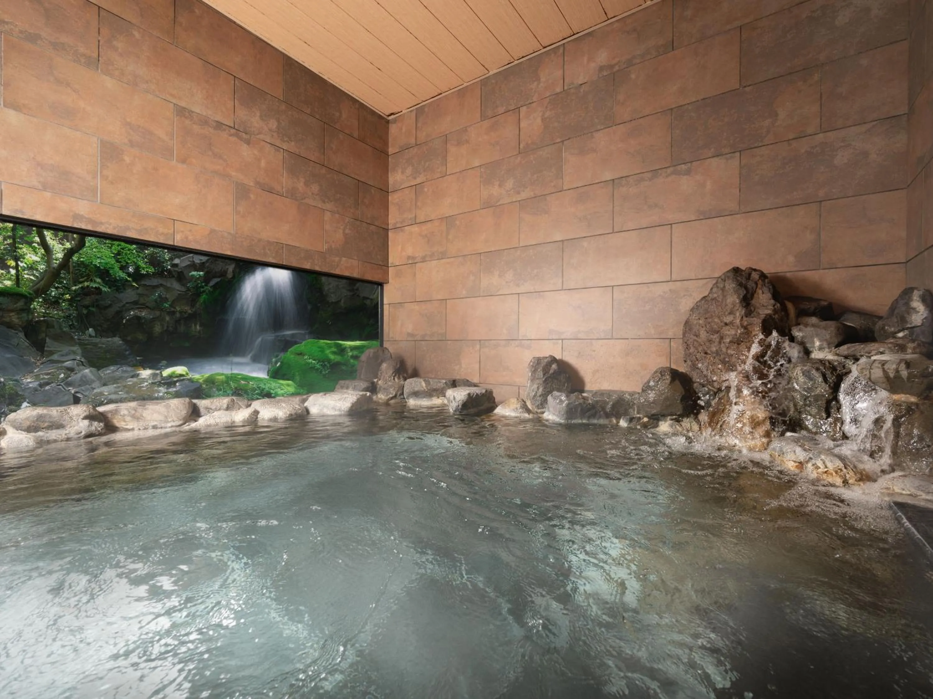 Open Air Bath in Nara Royal Hotel