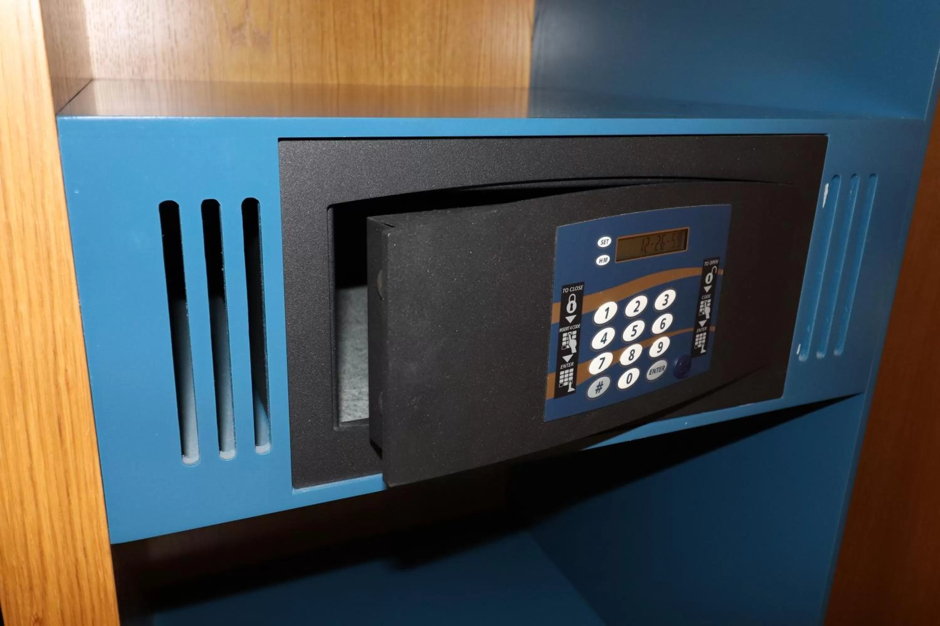 safe in Hotel Domenichino