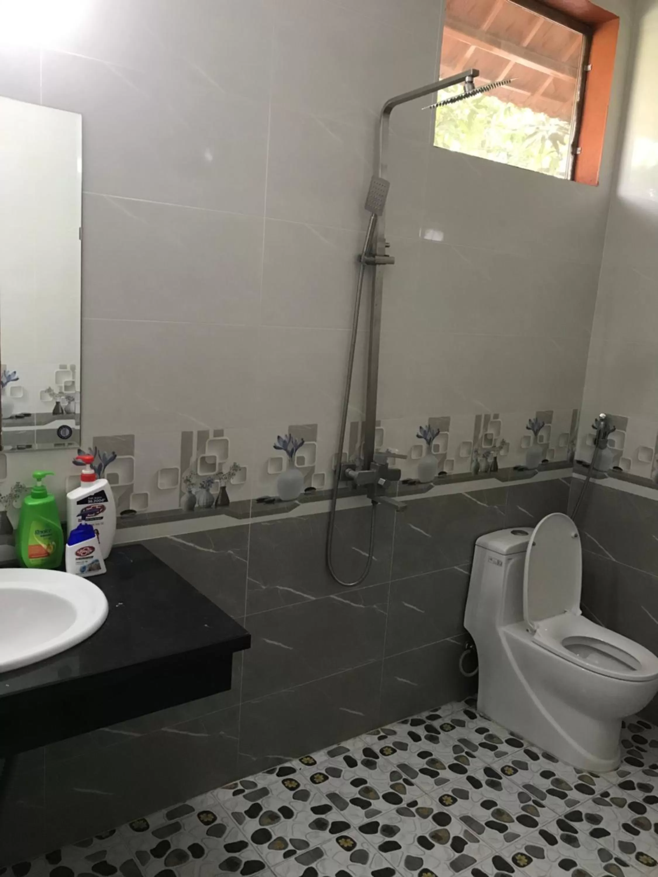 Shower, Bathroom in Trang An Lotus Lake Homestay