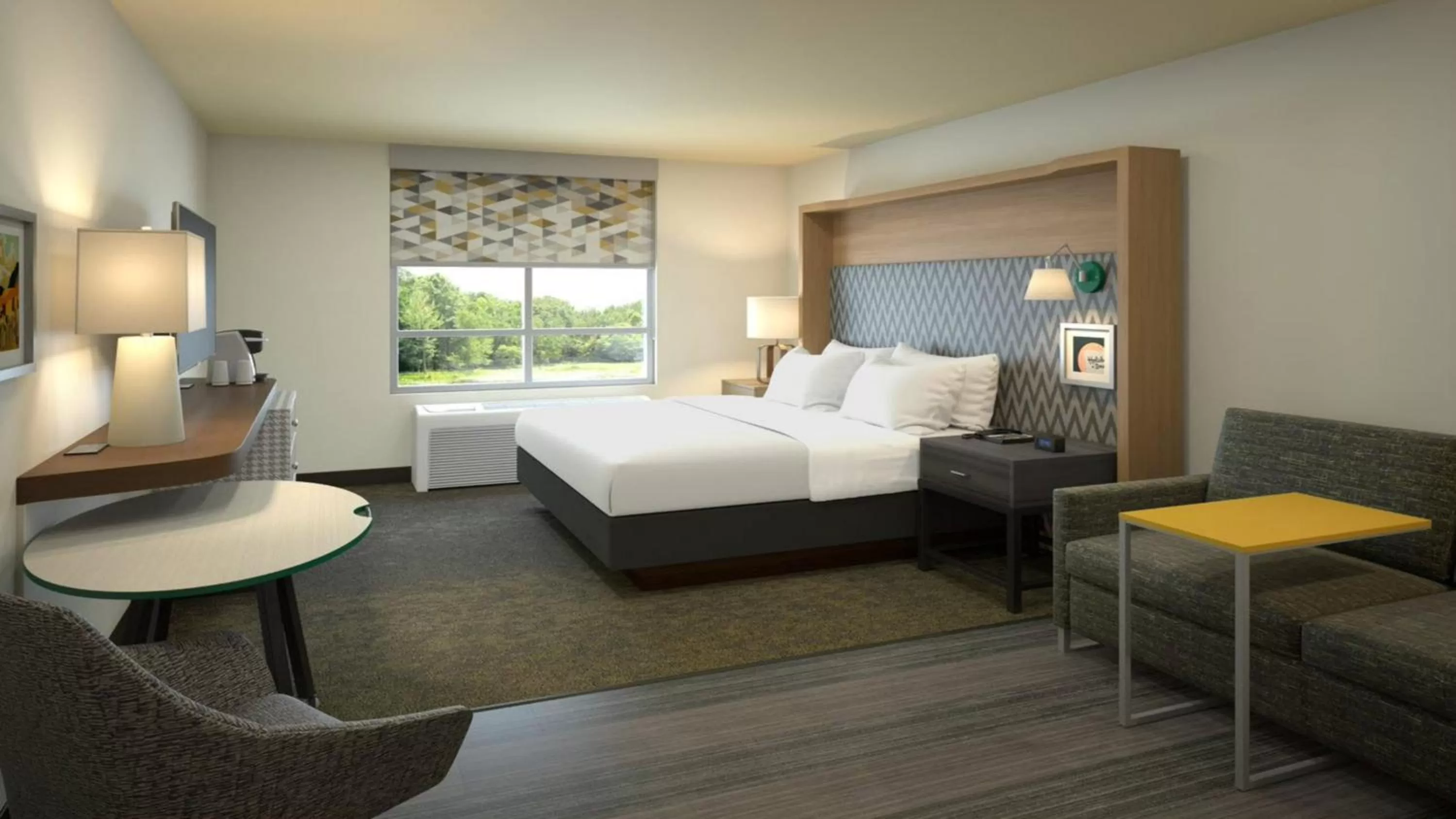 Photo of the whole room, Bed in Holiday Inn Edmonton South - Evario Events by IHG