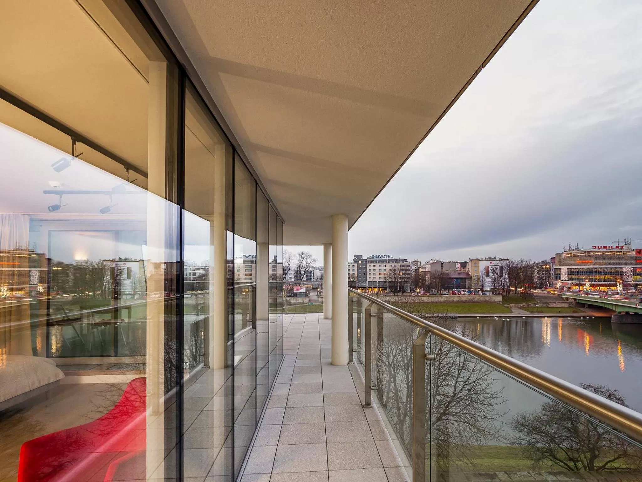 View (from property/room) in Riverside Aparthotel Cracow