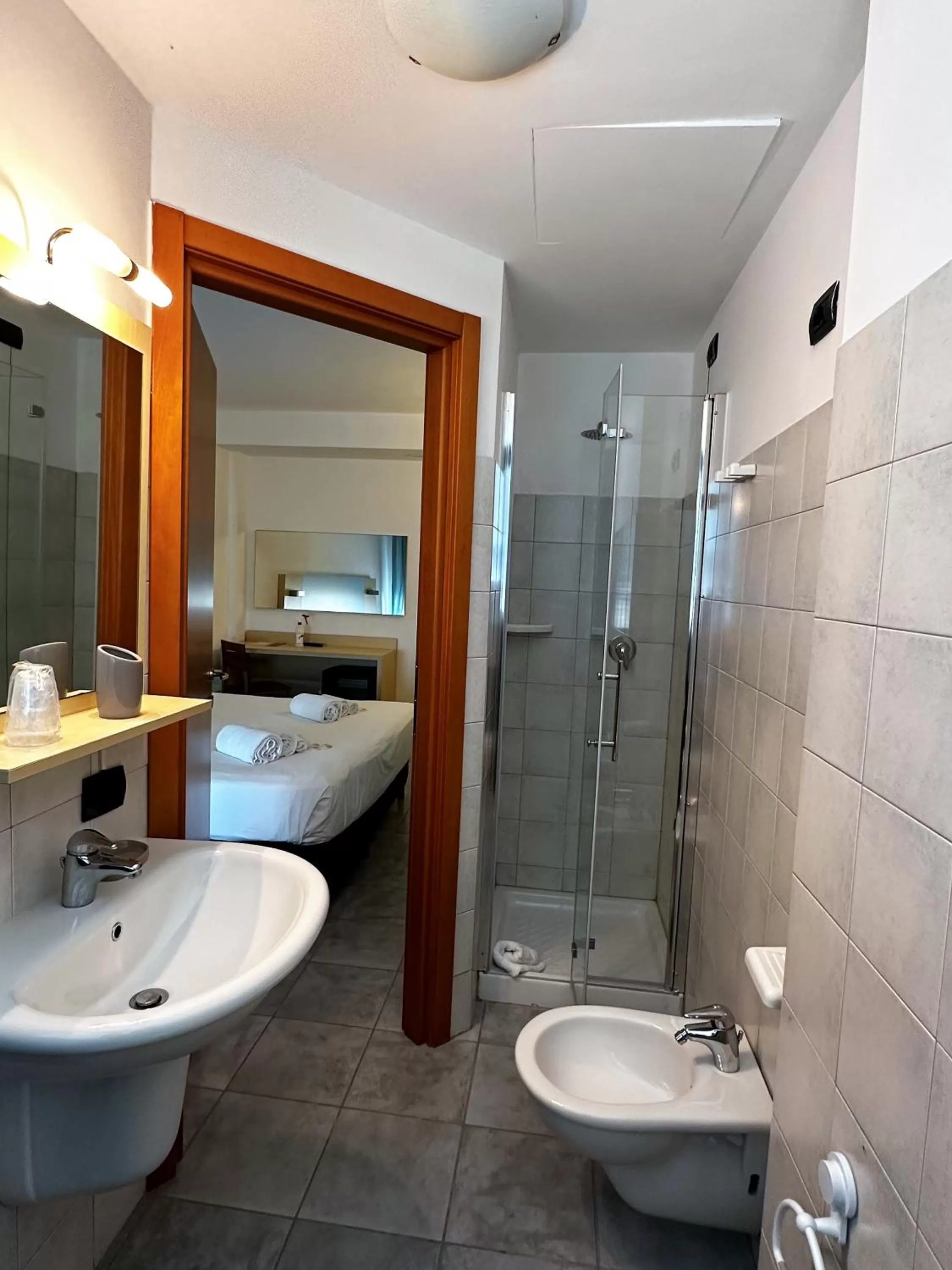 Bathroom in Hotel Grecale - Venturina Terme