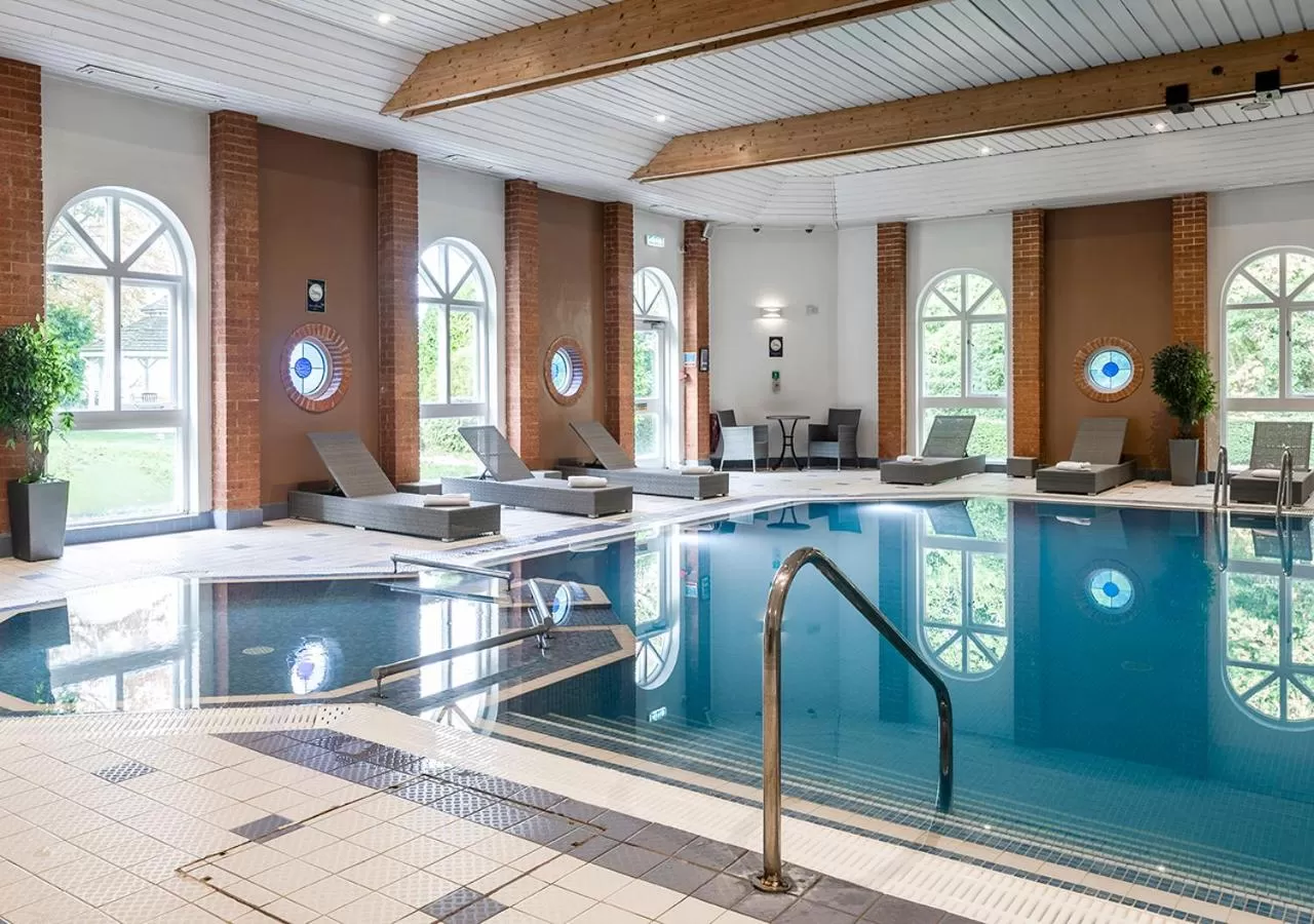 Swimming pool in Hogs Back Hotel & Spa Nr Farnham