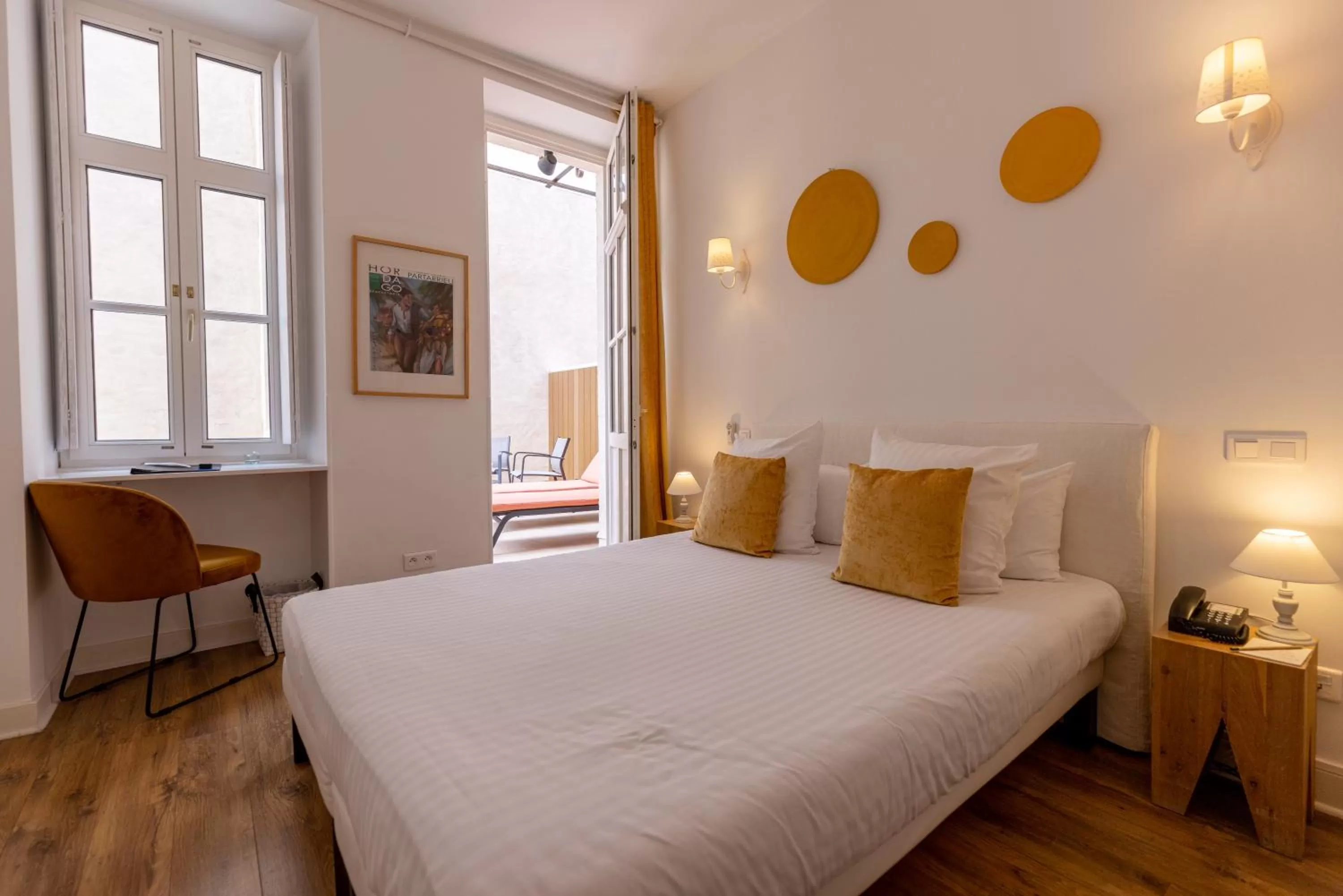 Bedroom, Bed in Hôtel & Espace Bien-être La Maison du Lierre