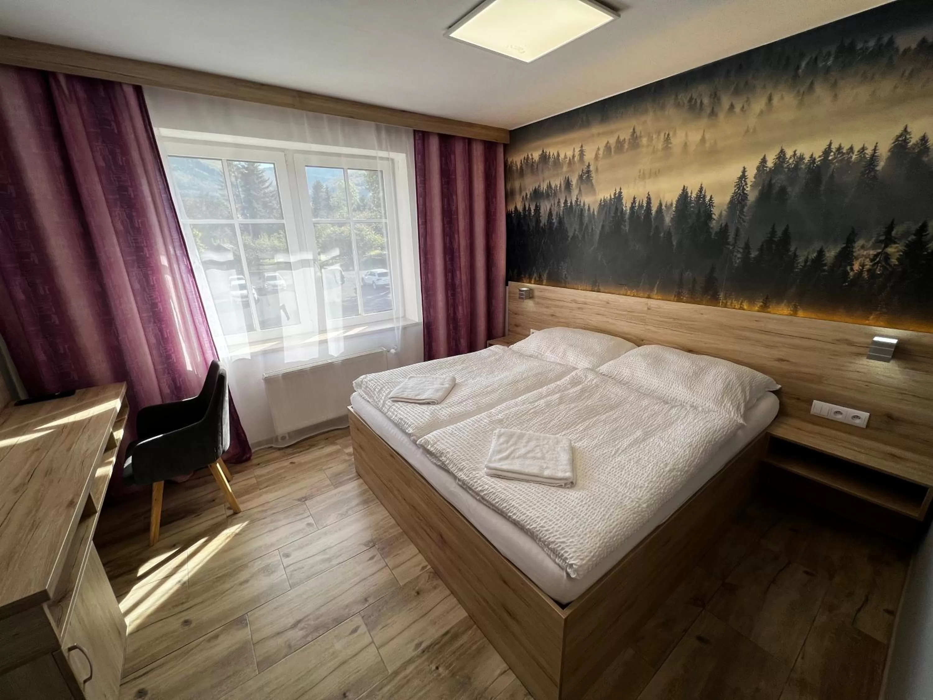 Bed in Hotel U Kociana