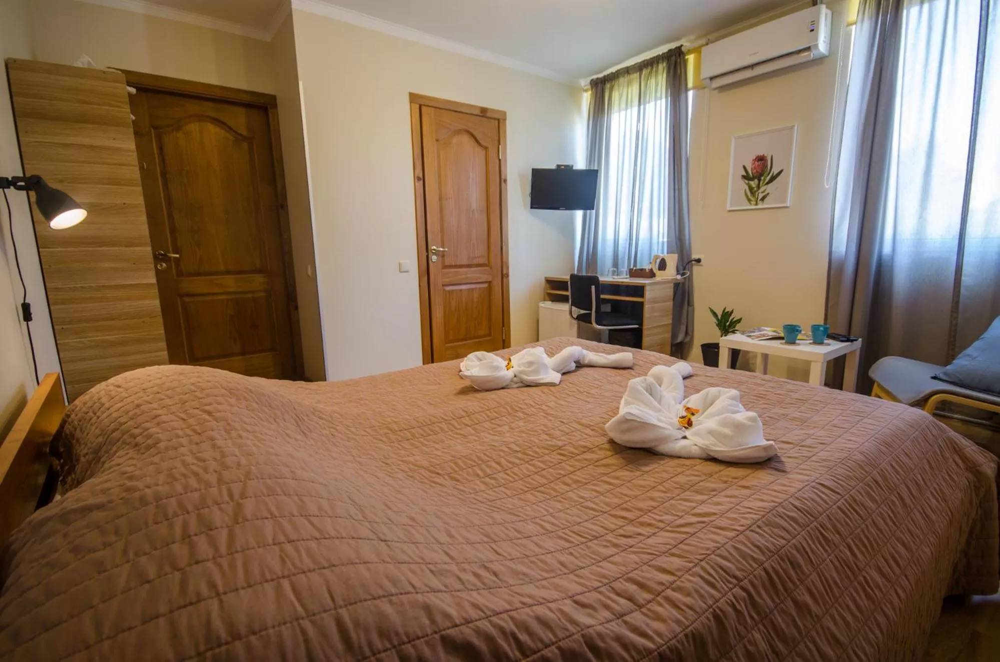 Coffee/tea facilities, Bed in Veldzes Nams