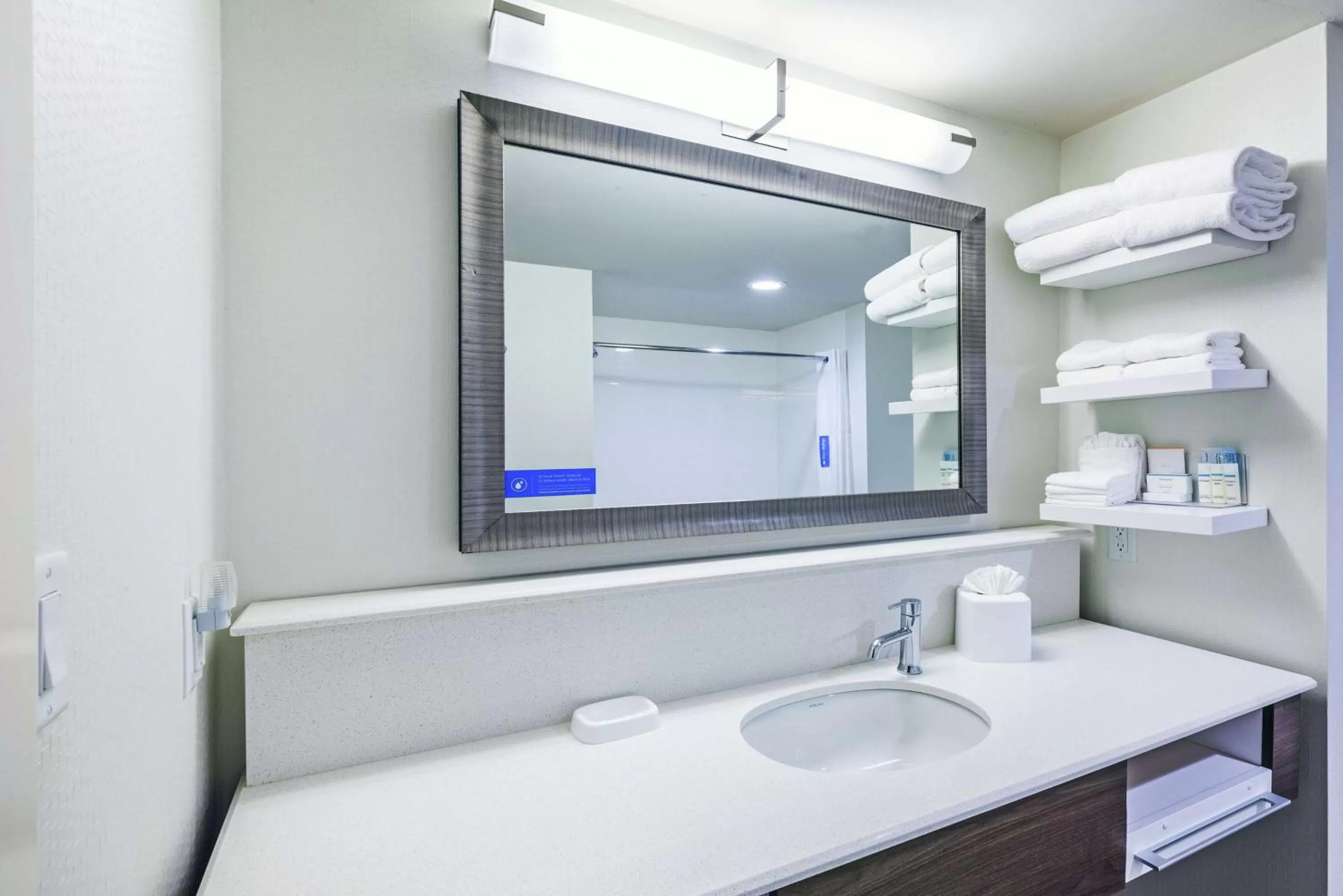 Bathroom in Hampton Inn North Little Rock McCain Mall, AR