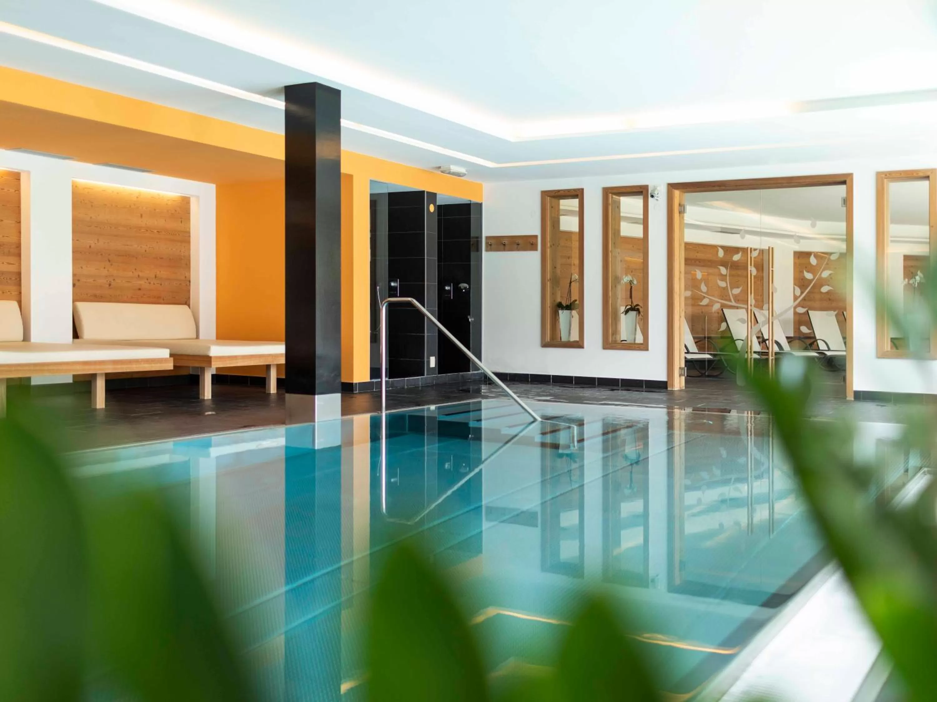 Swimming pool in Biohotel theiner's garten