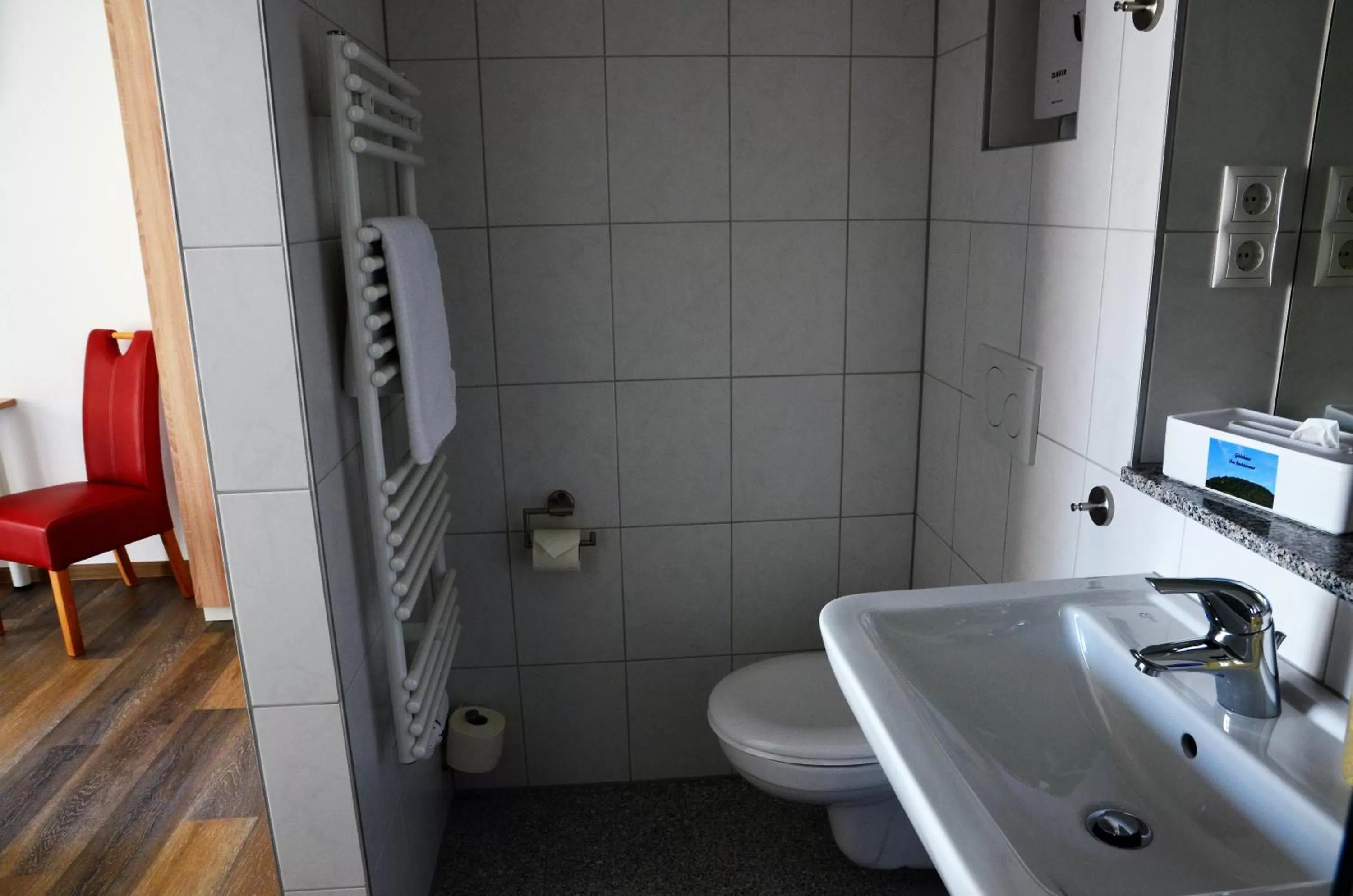 Toilet, Bathroom in Gästehaus Am Hochsimmer