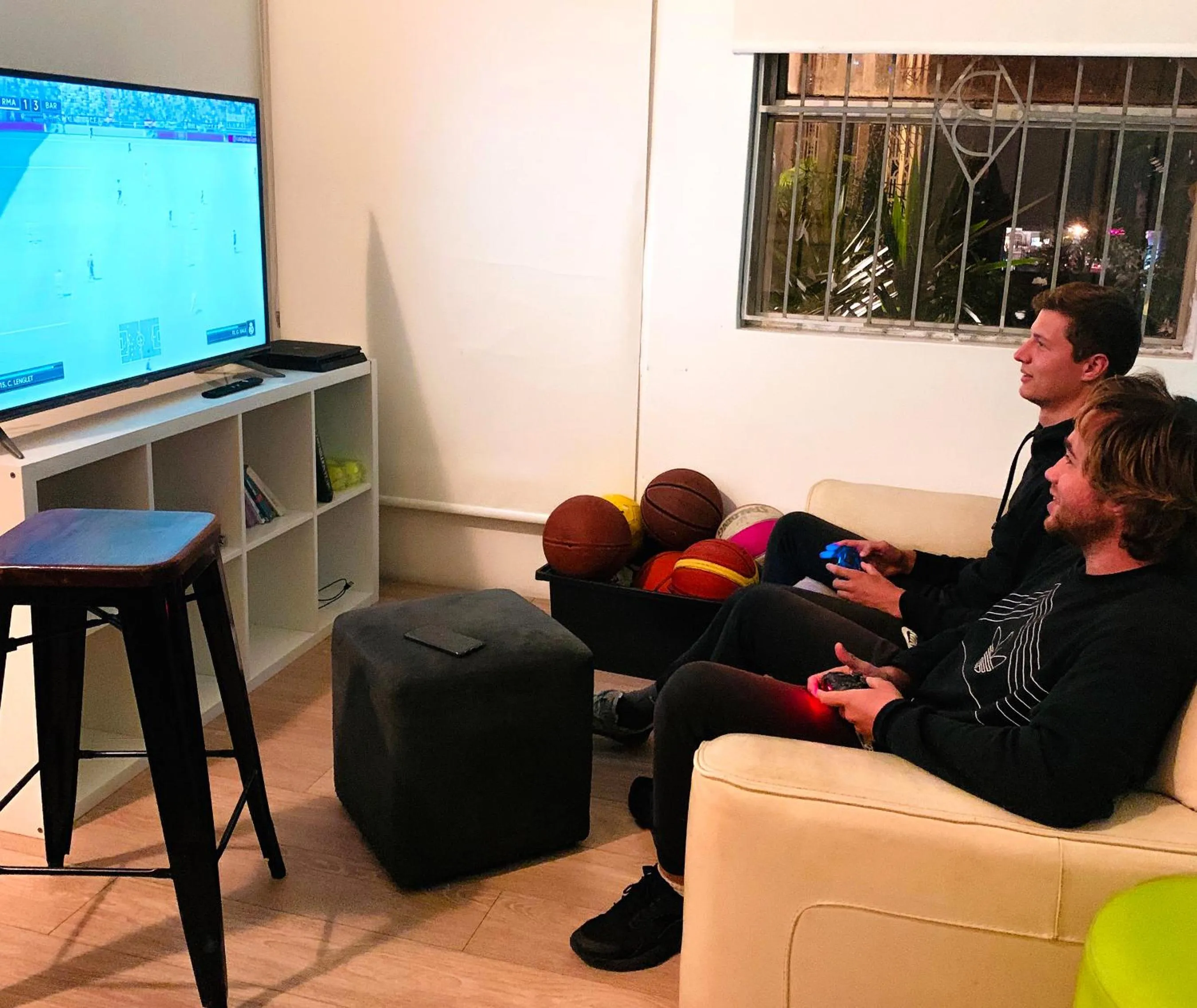 Game Room in Original Backpackers