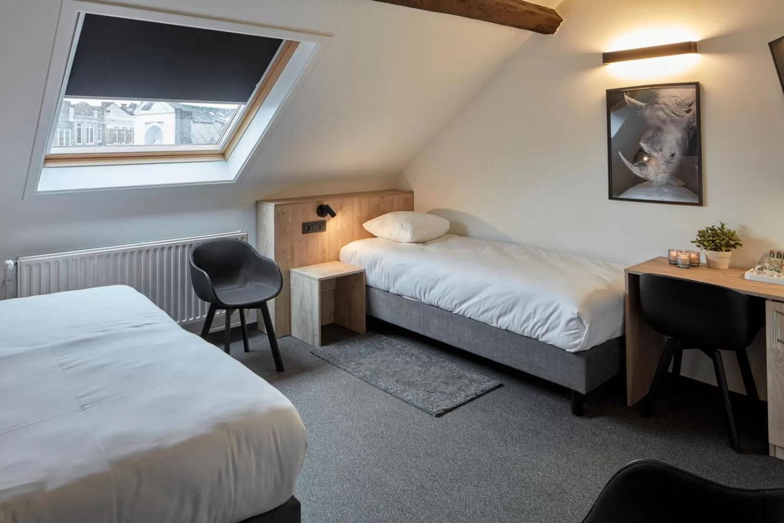 Bed in Alpha Hotel and Aparthotel