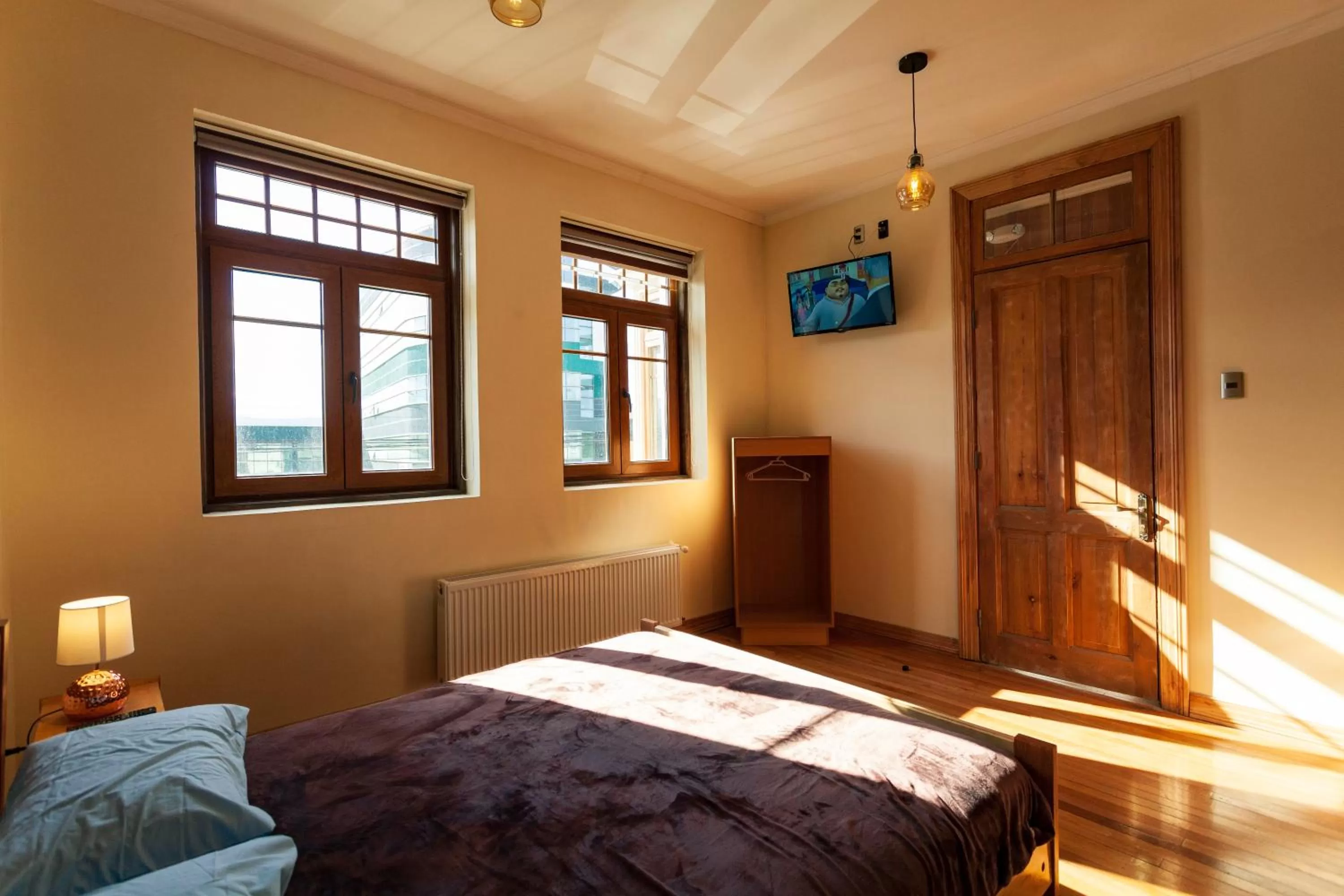 Photo of the whole room, Bed in Hostal Boutique Patagonia Mística