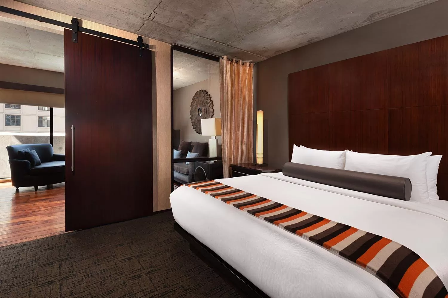 Photo of the whole room, Bed in Eurostars Magnificent Mile