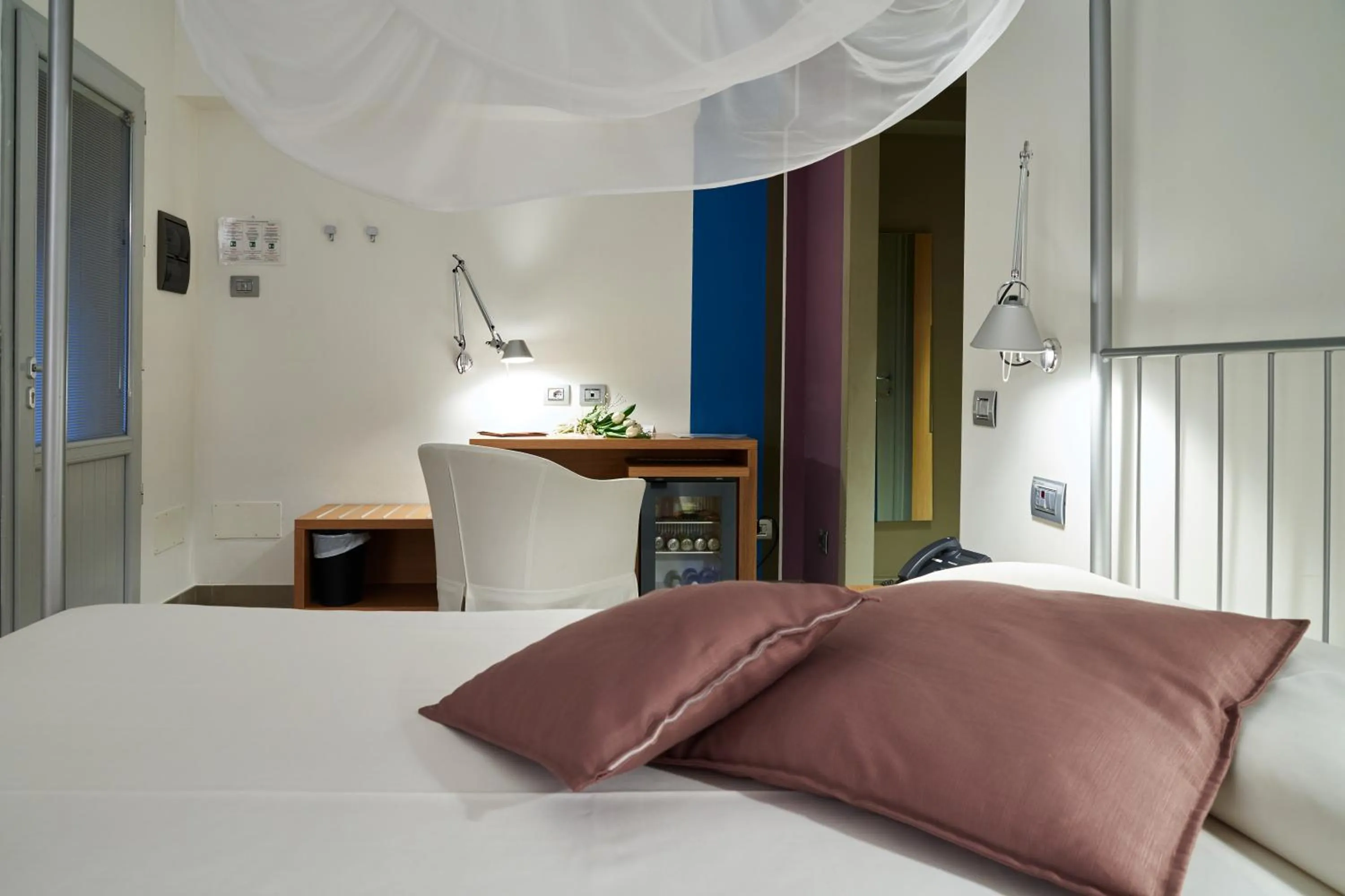 Bed in San Rocco Hotel