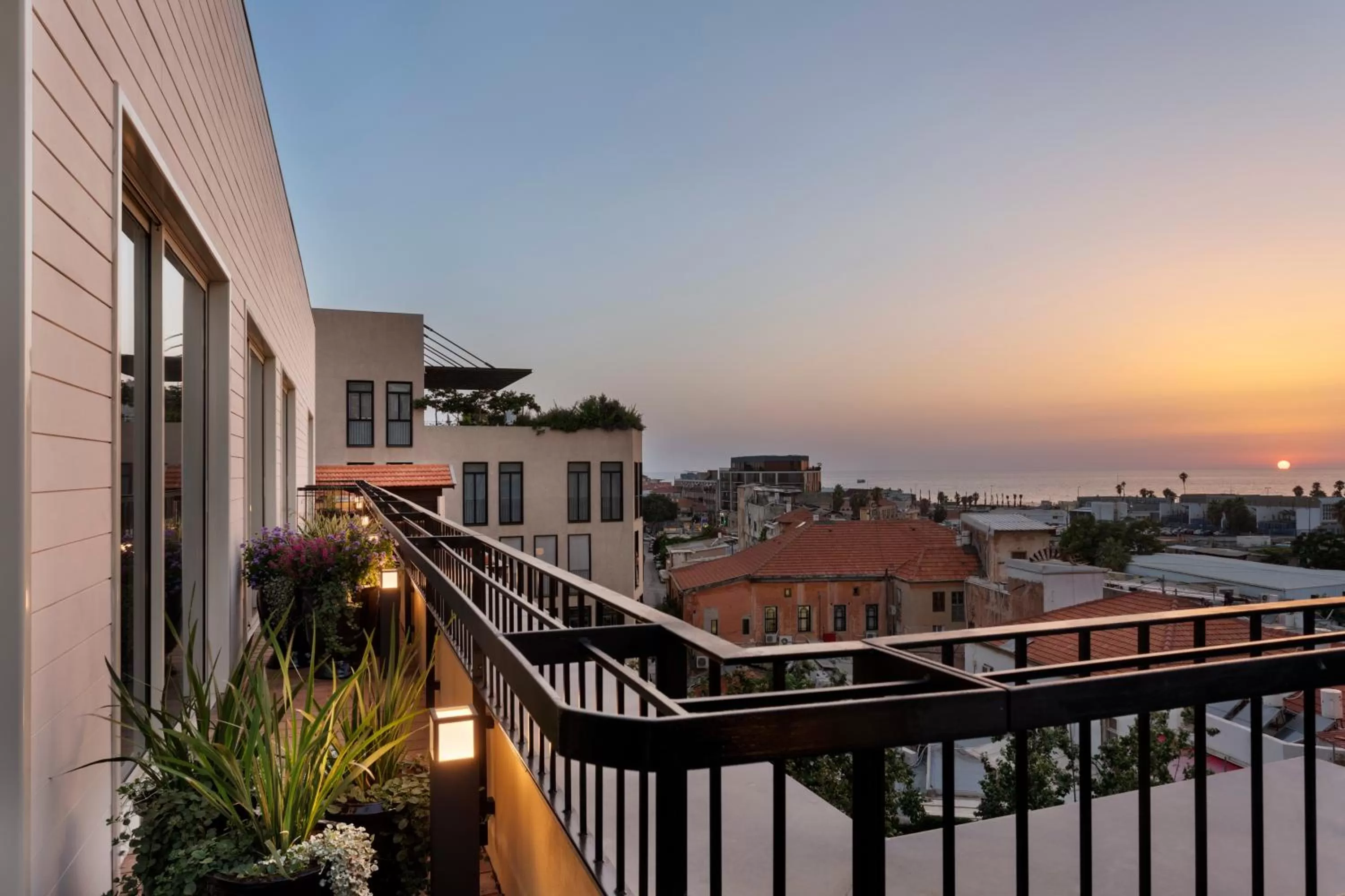 Balcony/Terrace in The Drisco Hotel Tel Aviv - Relais & Châteaux - Adults Only