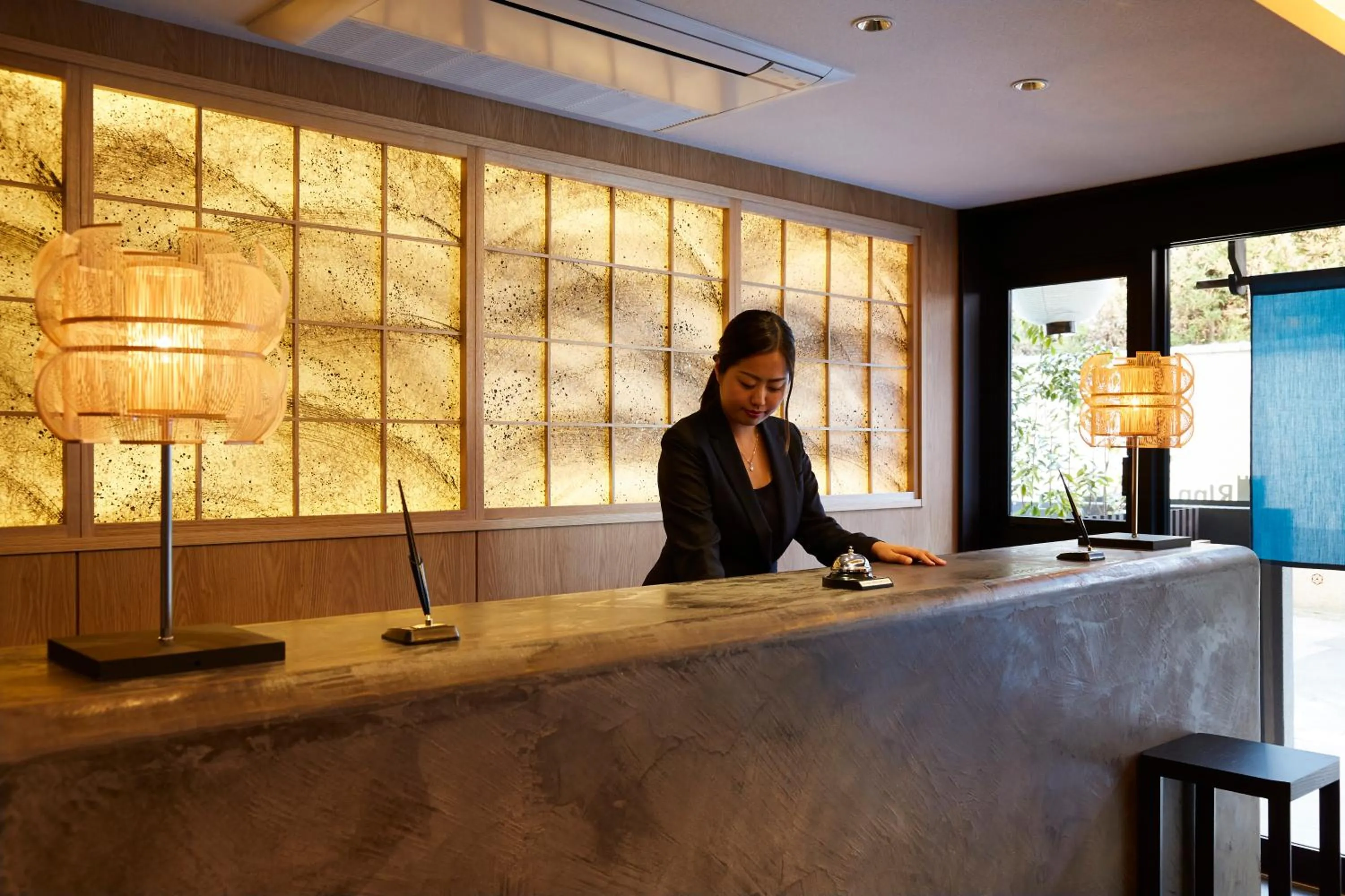 Lobby or reception in Rinn Kamiebisu