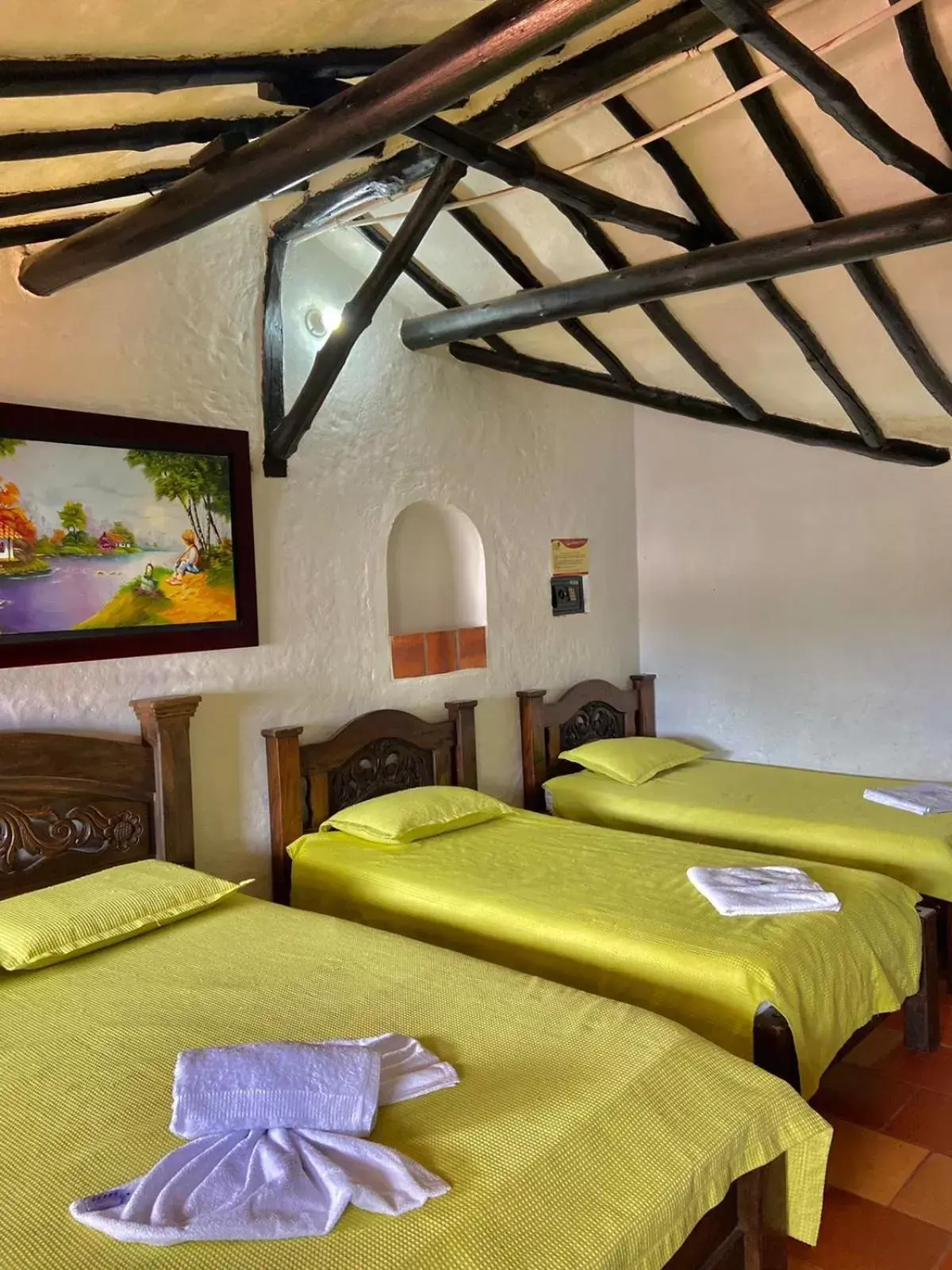 Premium Quadruple Room in Hotel Hacienda Santa Barbara Premium Quadruple Room in Hotel Hacienda Santa Barbara