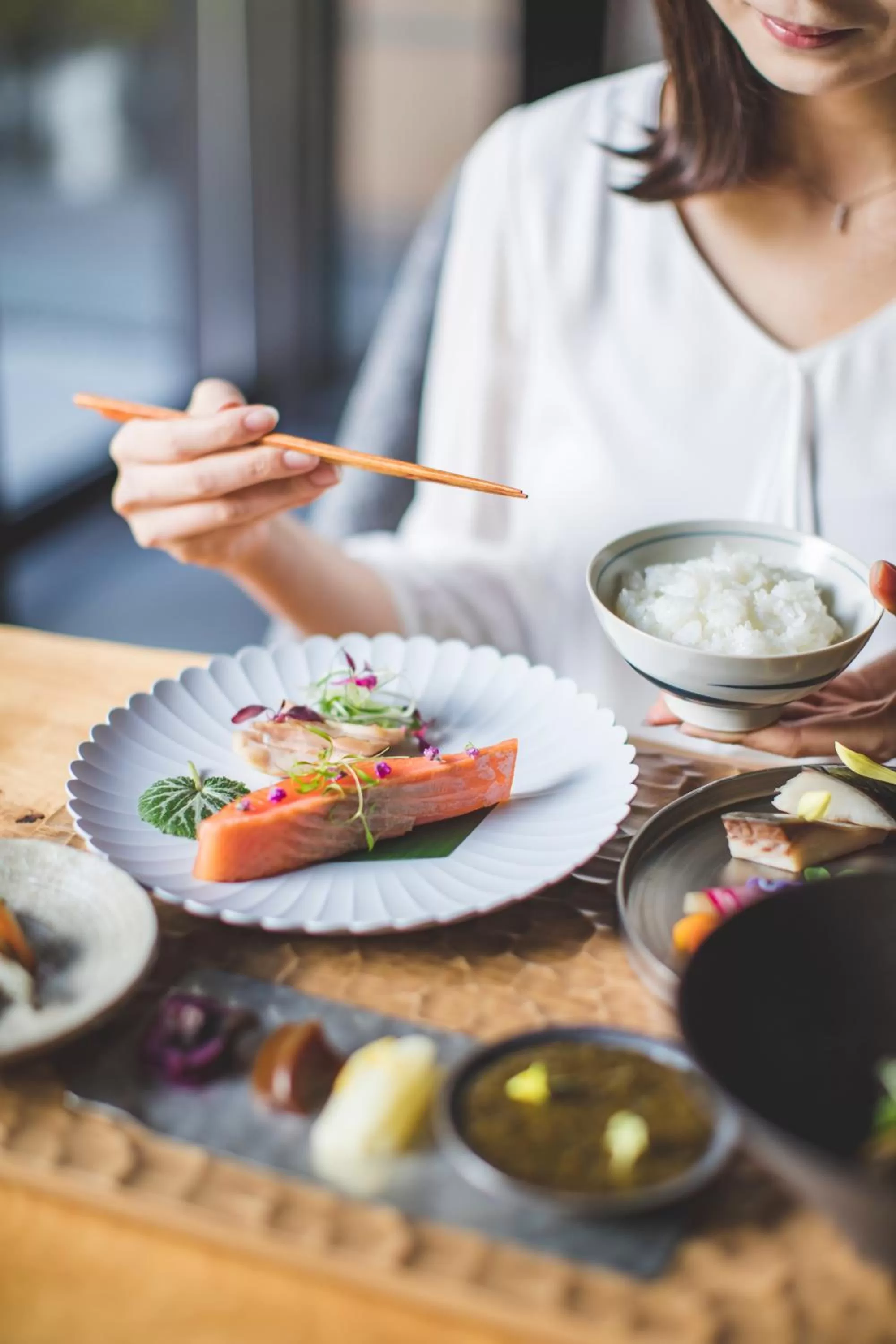 Breakfast in Garrya Nijo Castle Kyoto