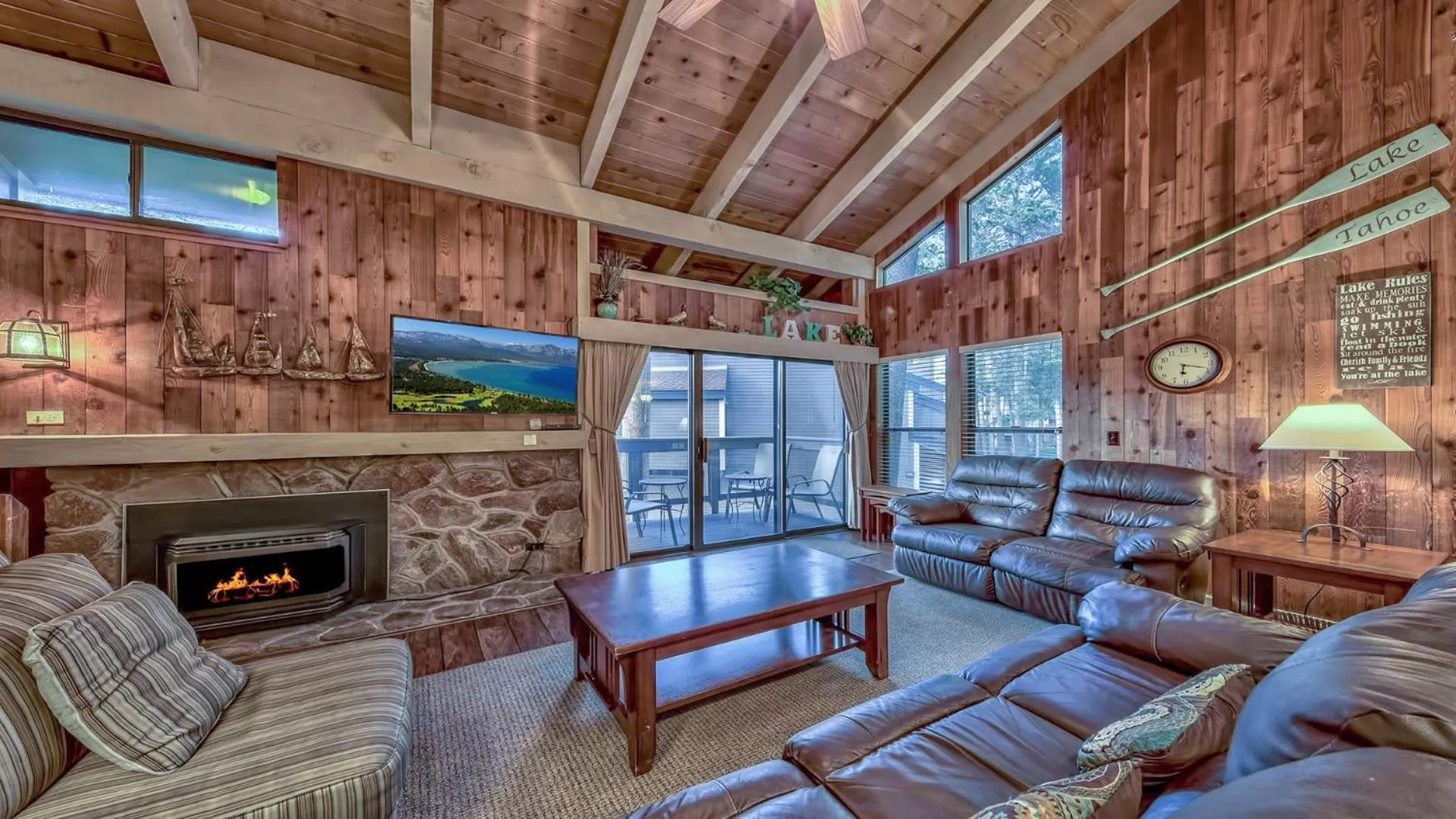 Seating Area in Lakeland Village at Heavenly