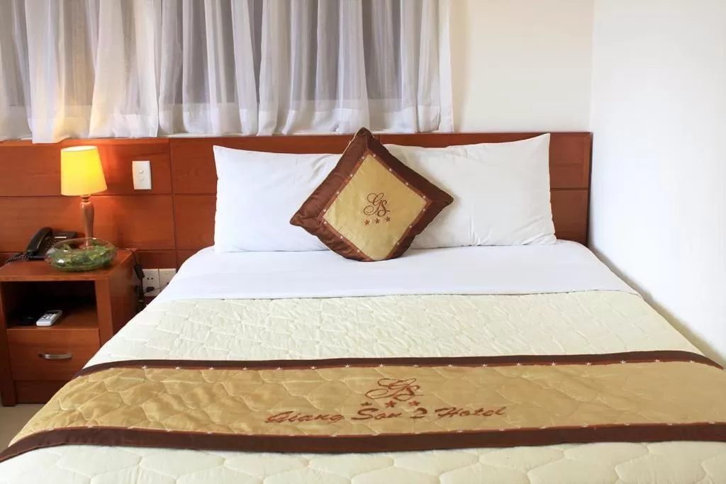 Property building, Bed in The Alley Saigon Hotel