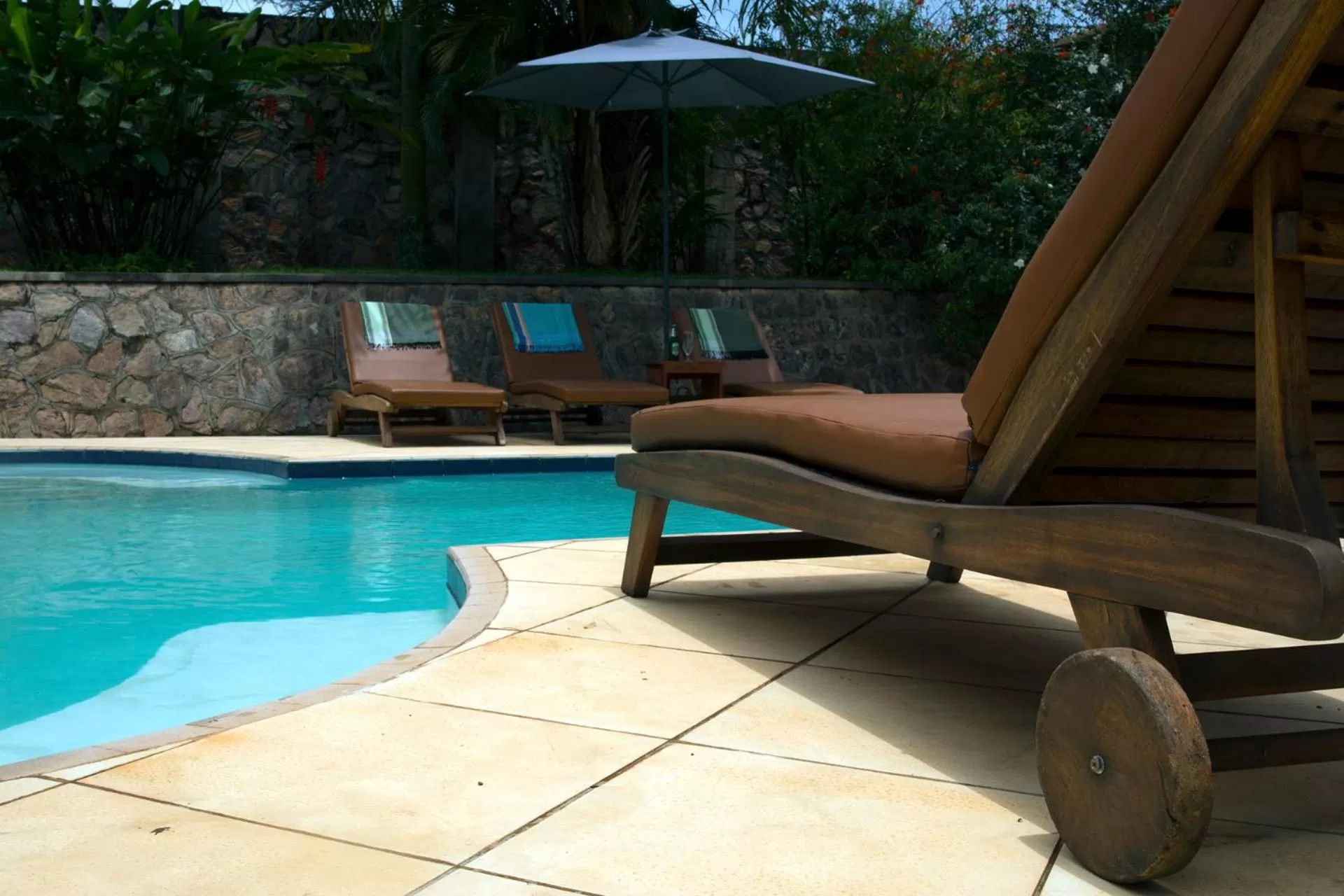 Pool view, Swimming Pool in Entebbe Palm Hotel