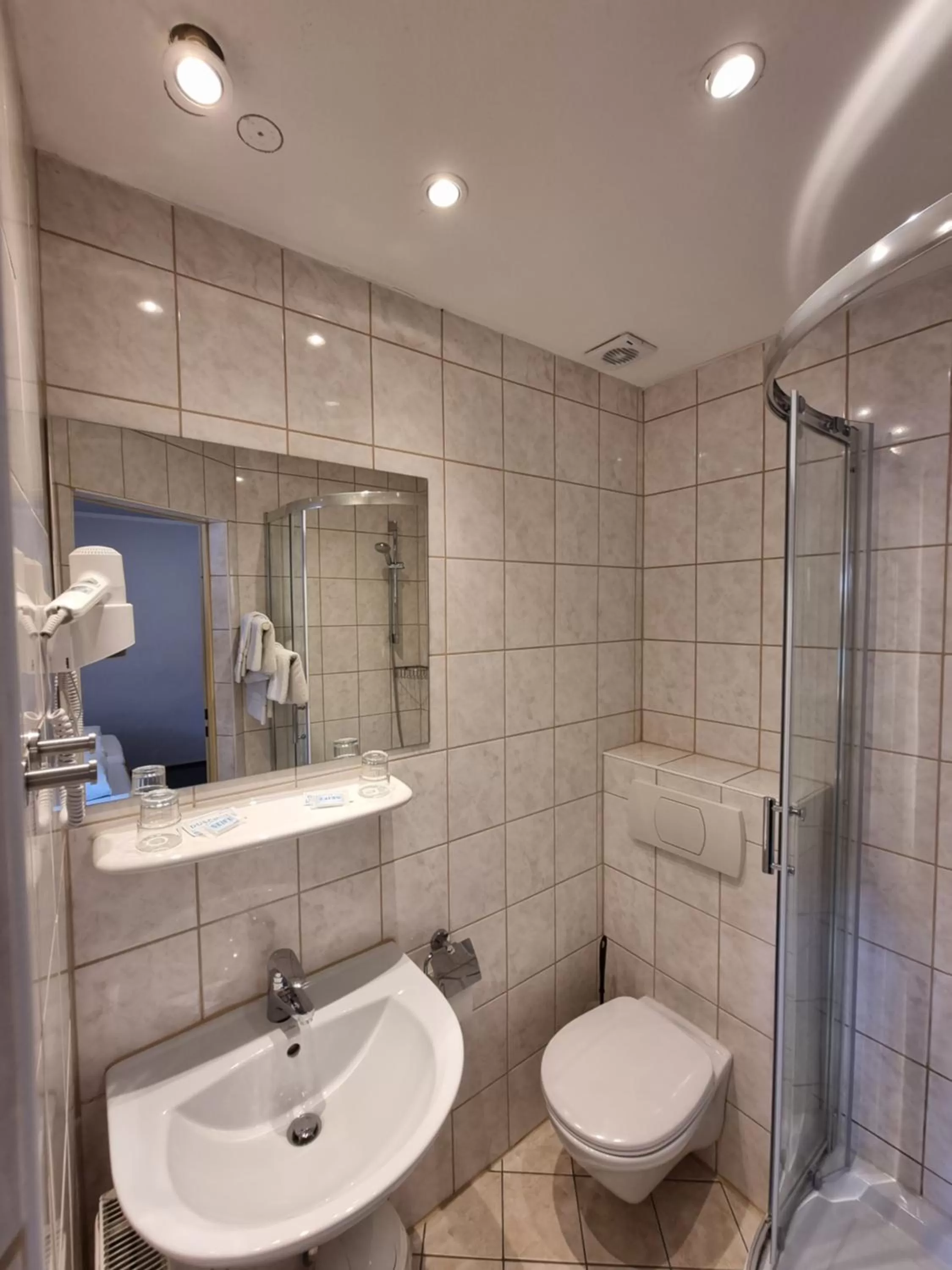 Bathroom in Hotel Zum Goldenen Löwen