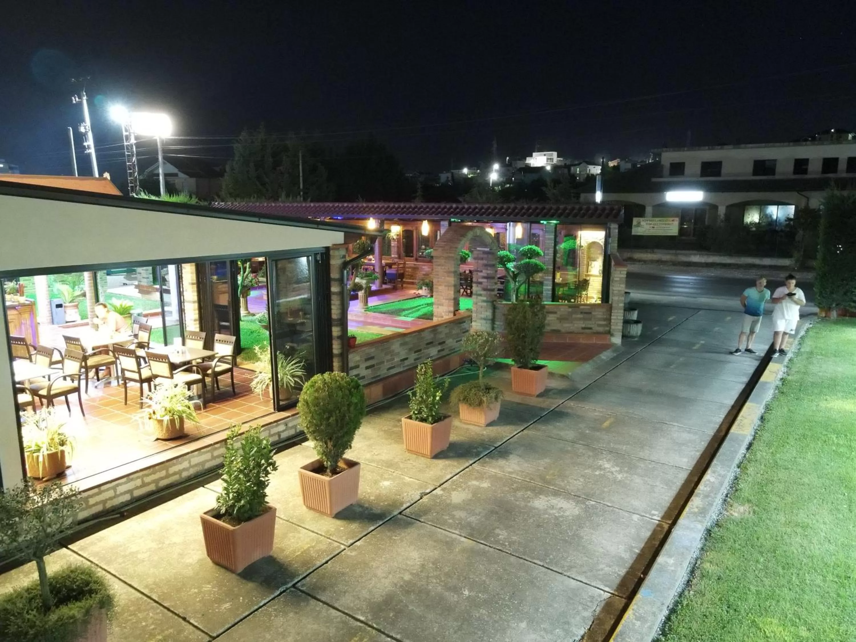 Pool View in Drini Hotel