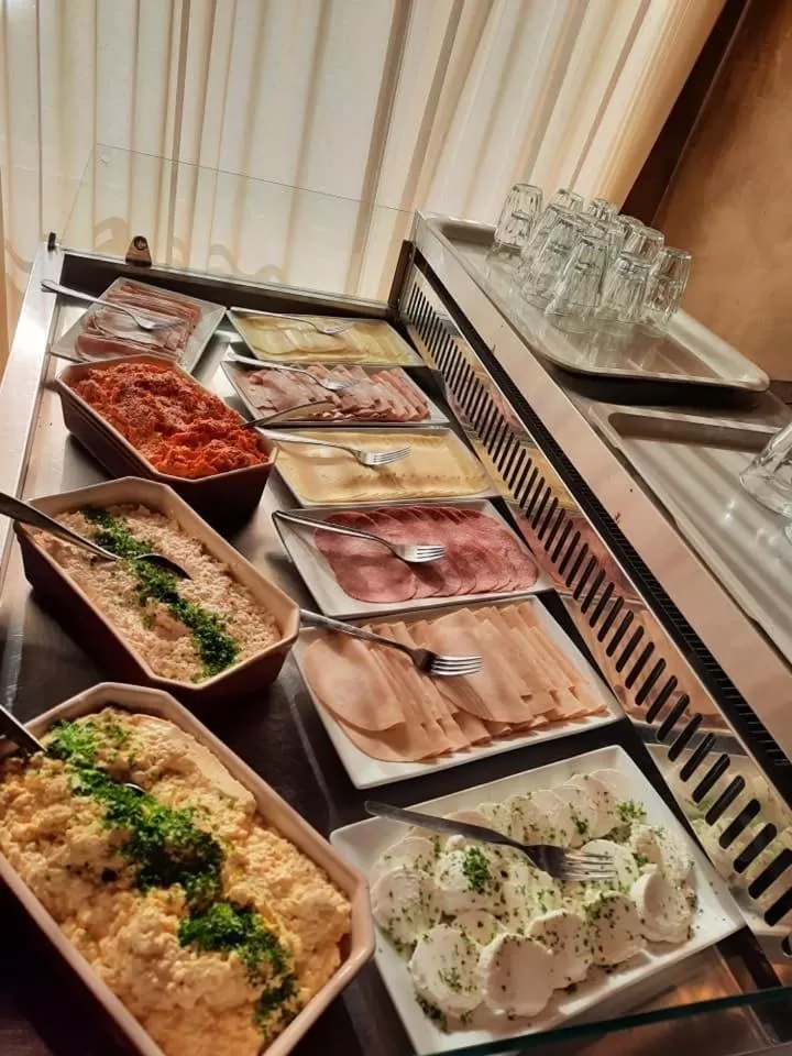 Buffet breakfast in Hotel Panorama