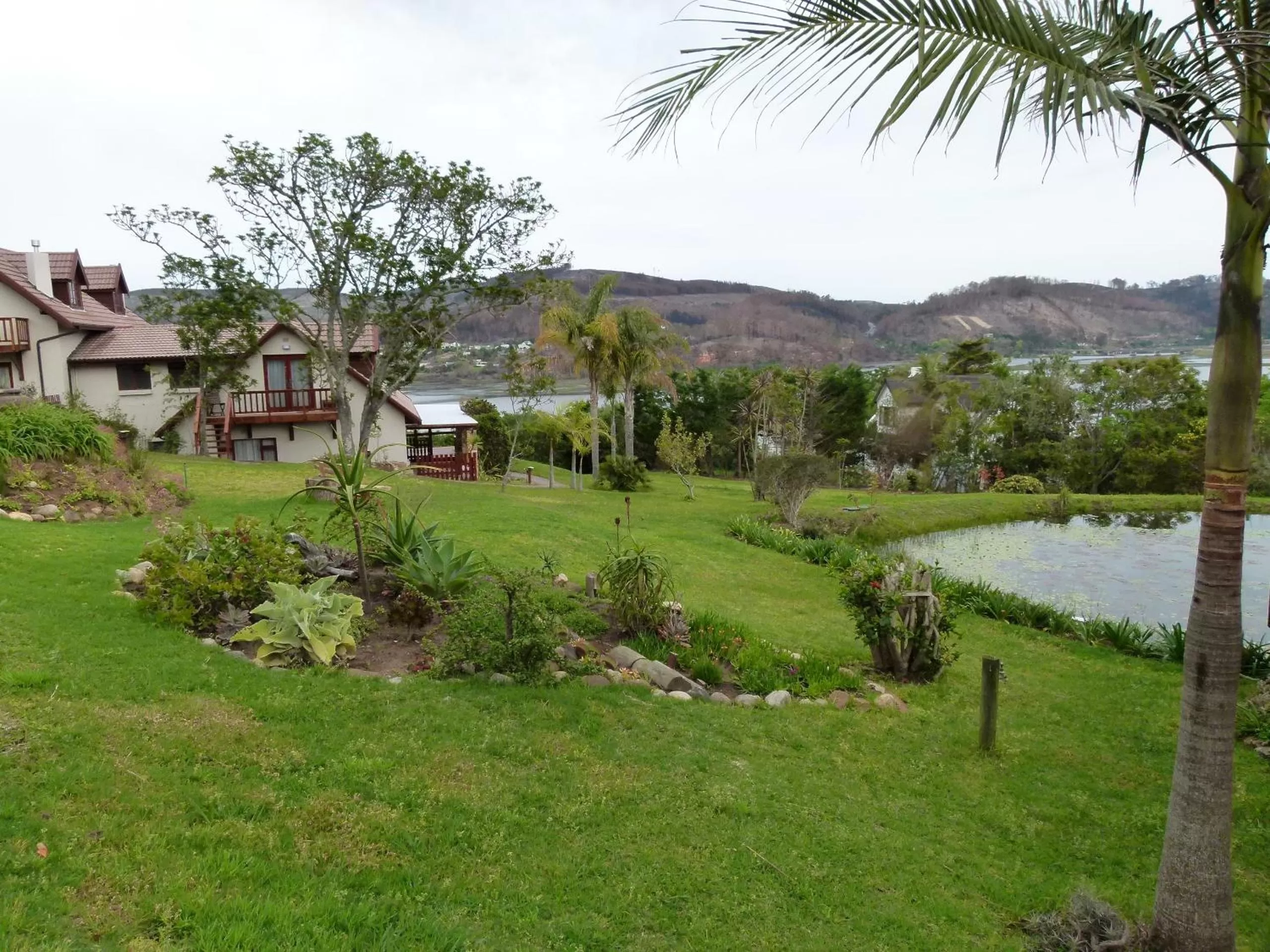 Garden in Fish Eagle Lodge