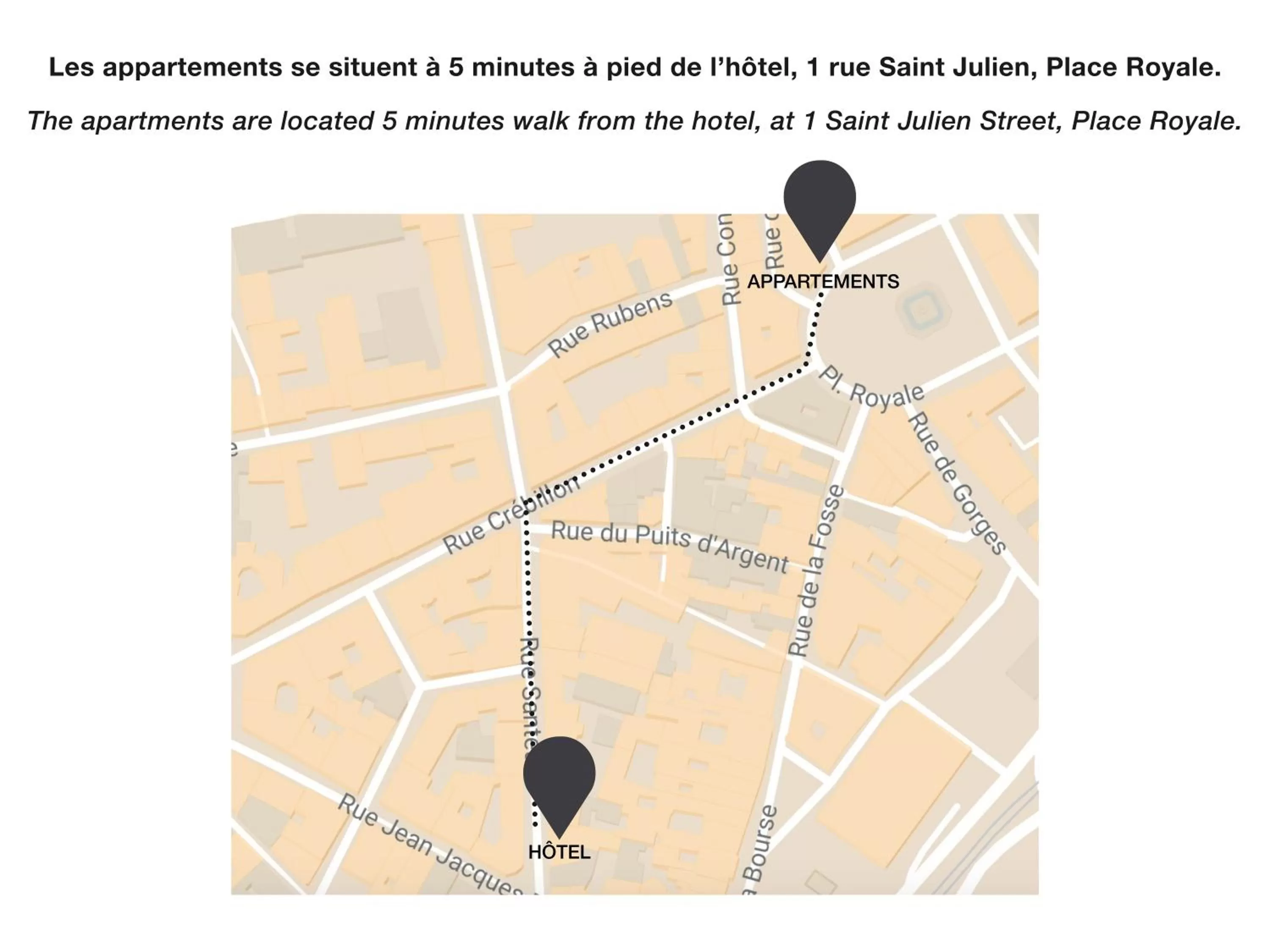 Text overlay in Maisons du Monde Hotel & Suites - Nantes