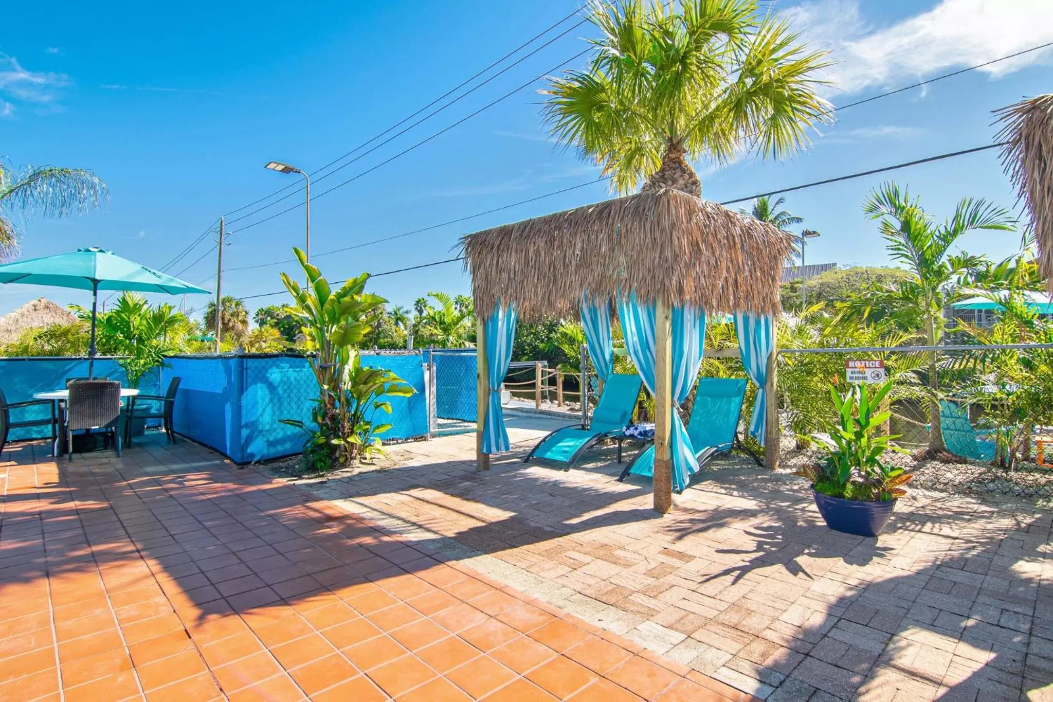 Swimming pool in Latitude 26 Waterfront Resort and Marina