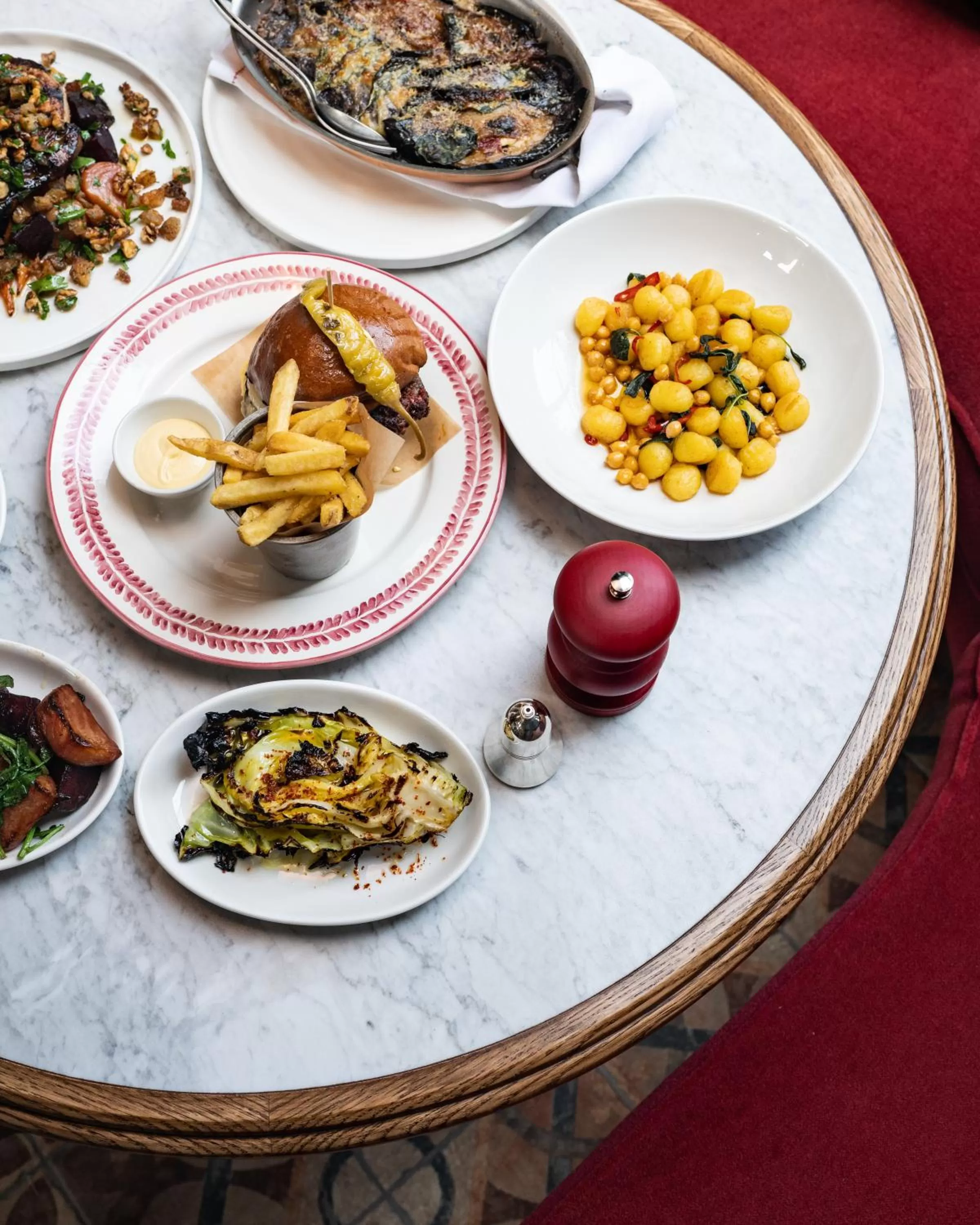 Food and drinks in The Princess Royal, Nothing Hill