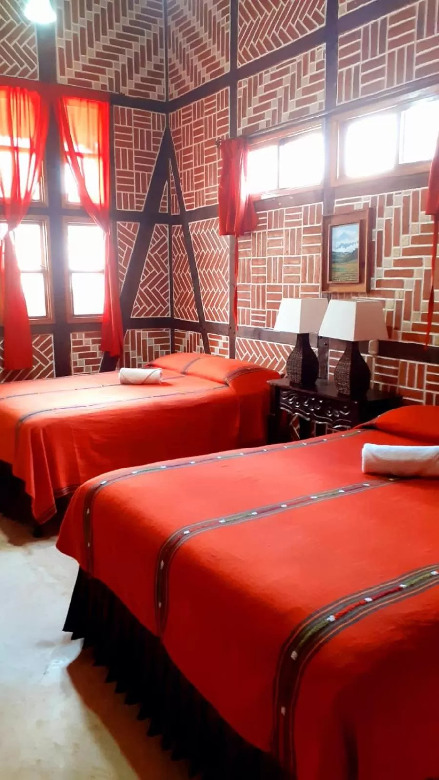 Bed in Hotel Utz Jay