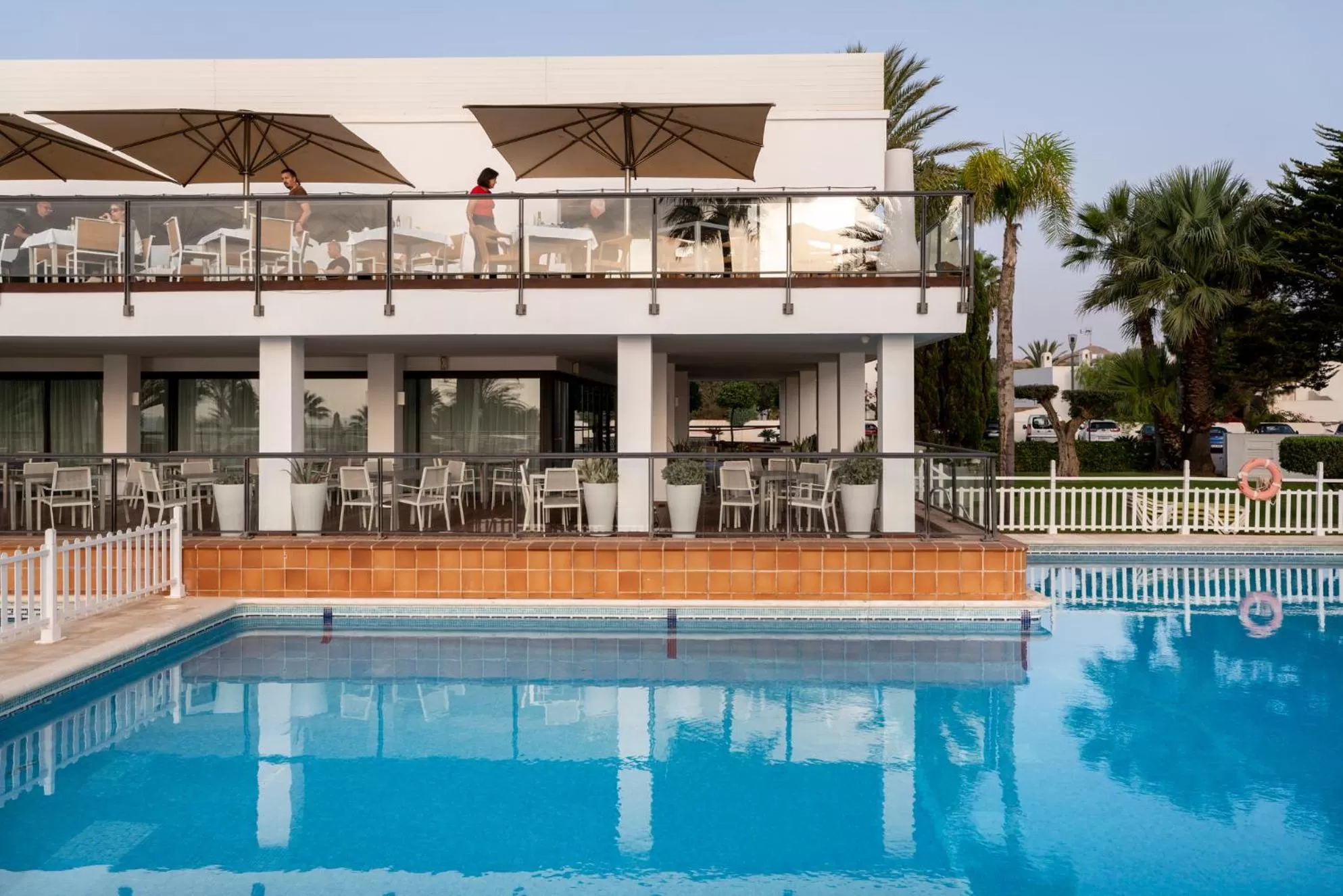 Swimming pool in Parador de Mojácar