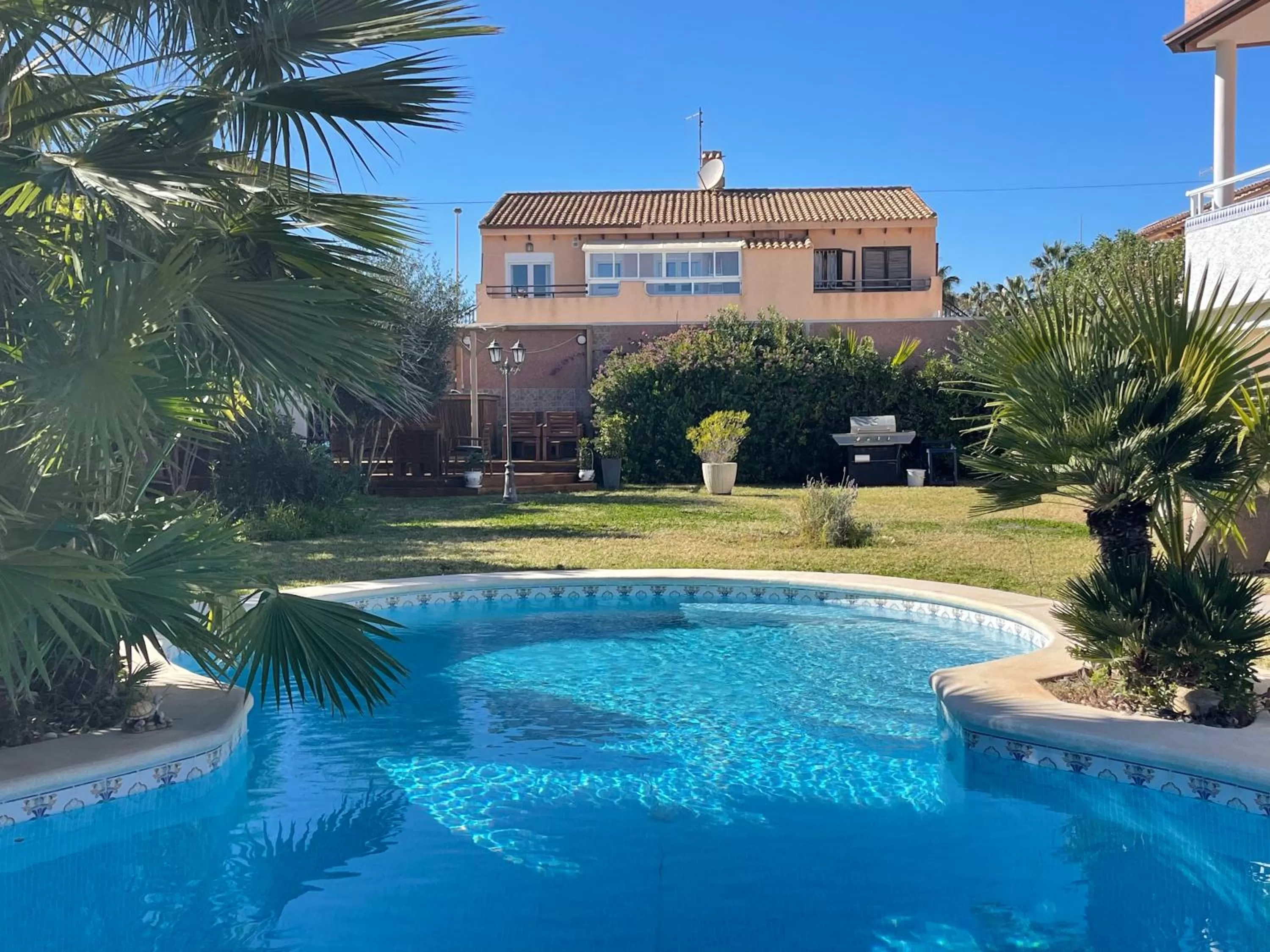 Garden, Swimming Pool in Anna's garden