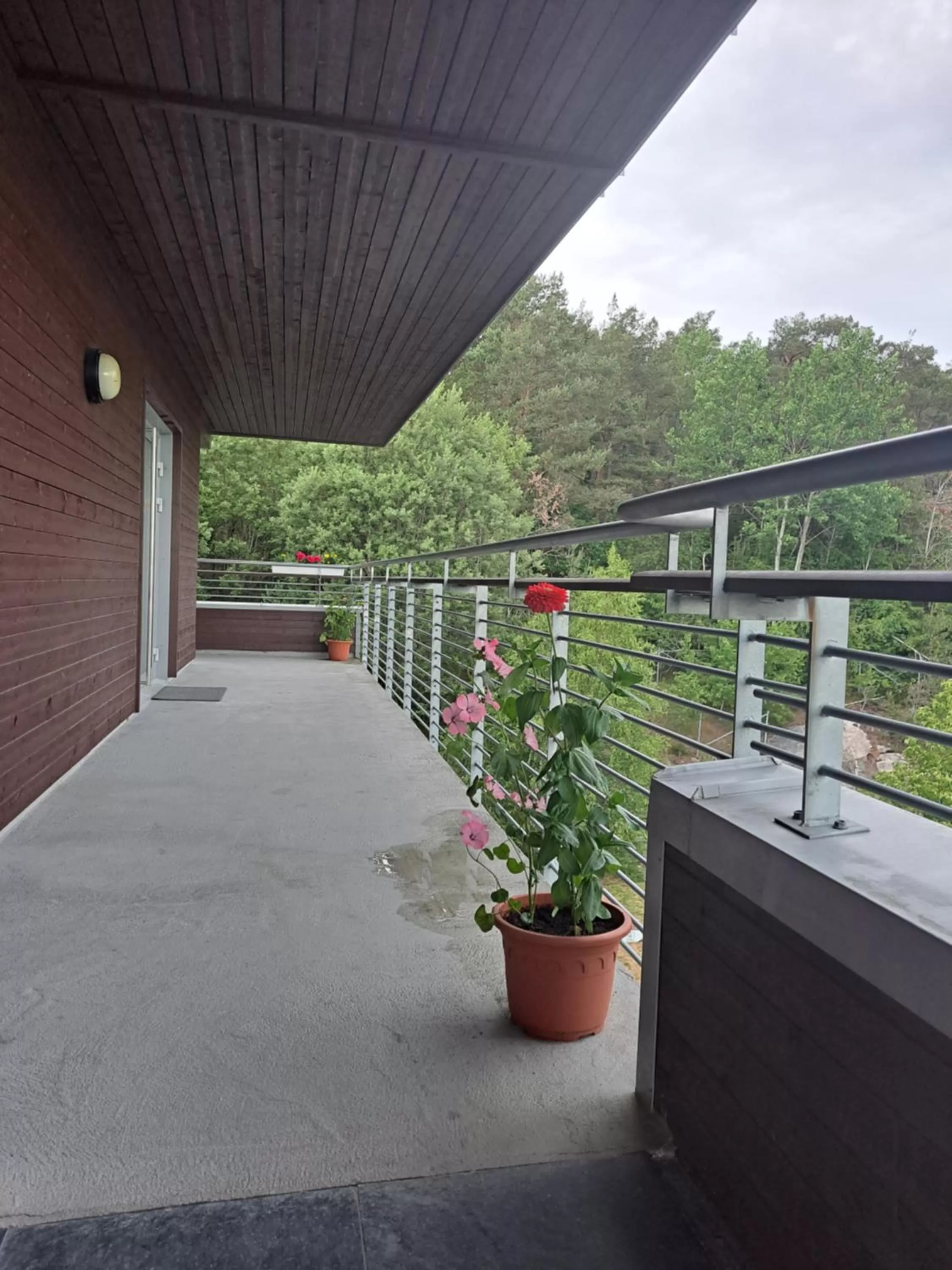 Balcony/Terrace in Motell Svinesundparken