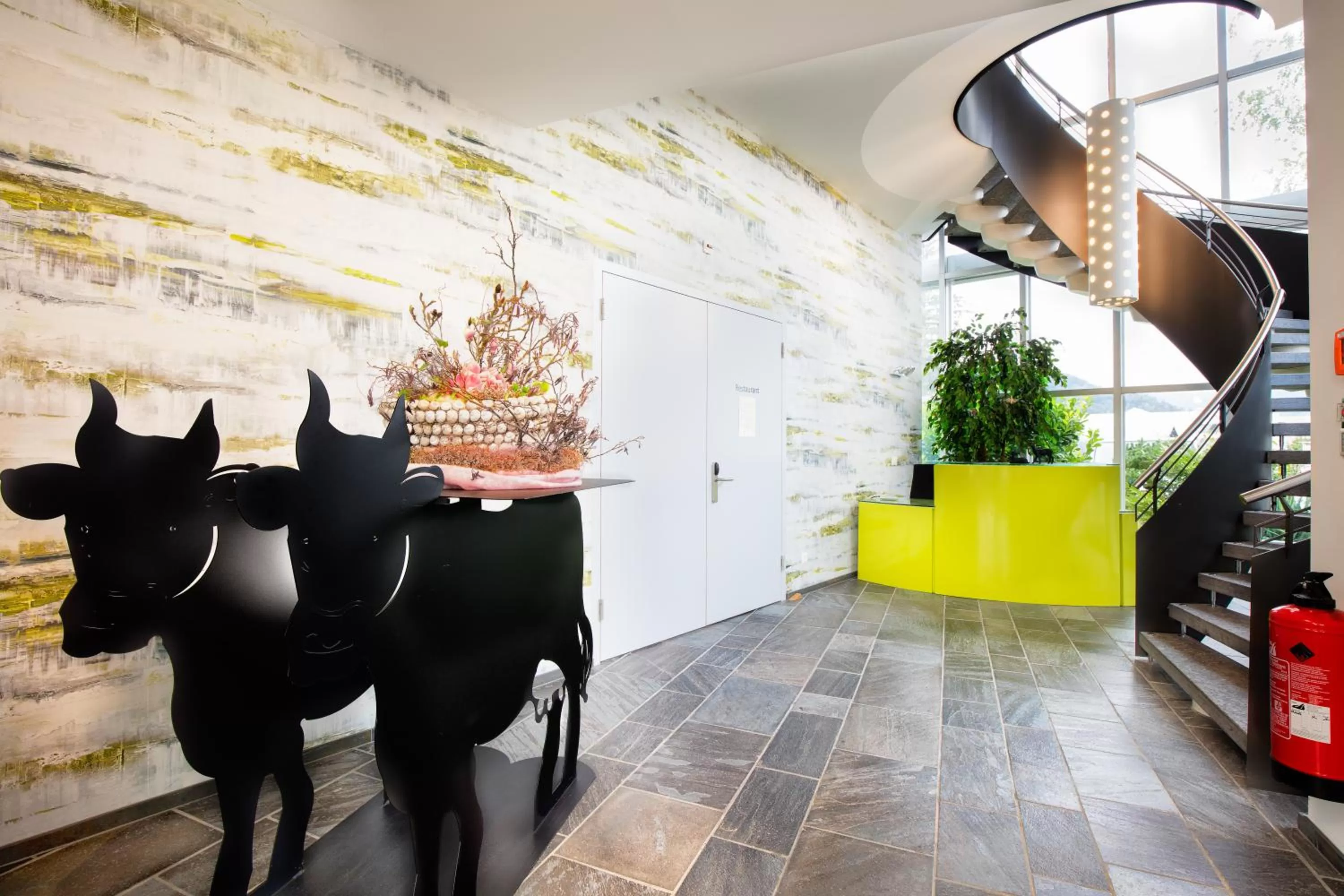 Facade/entrance in Hotel Restaurant Rhy