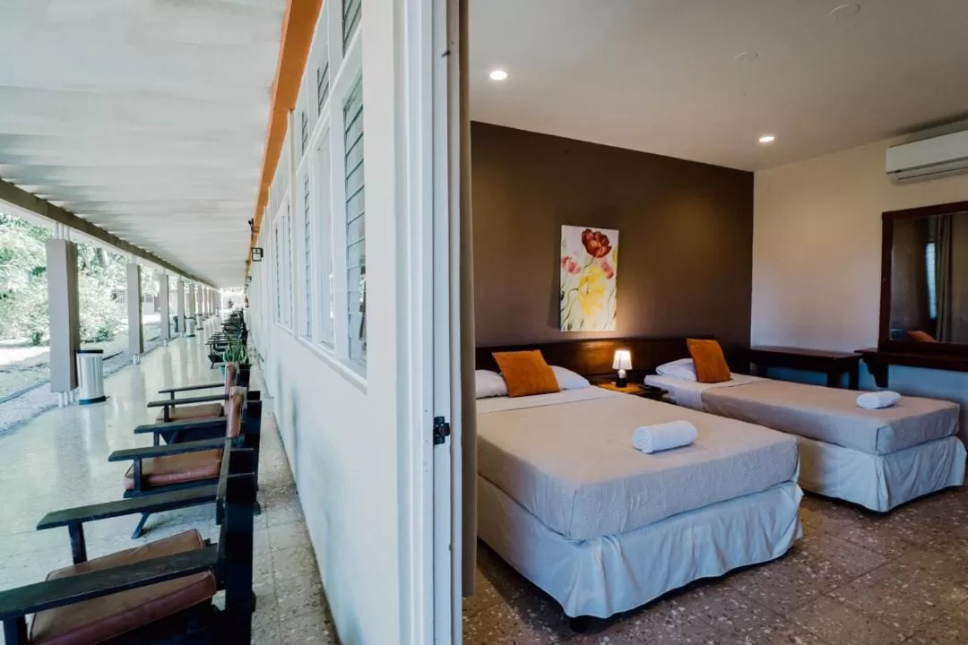 Bed in Hotel Diriá Santa Cruz