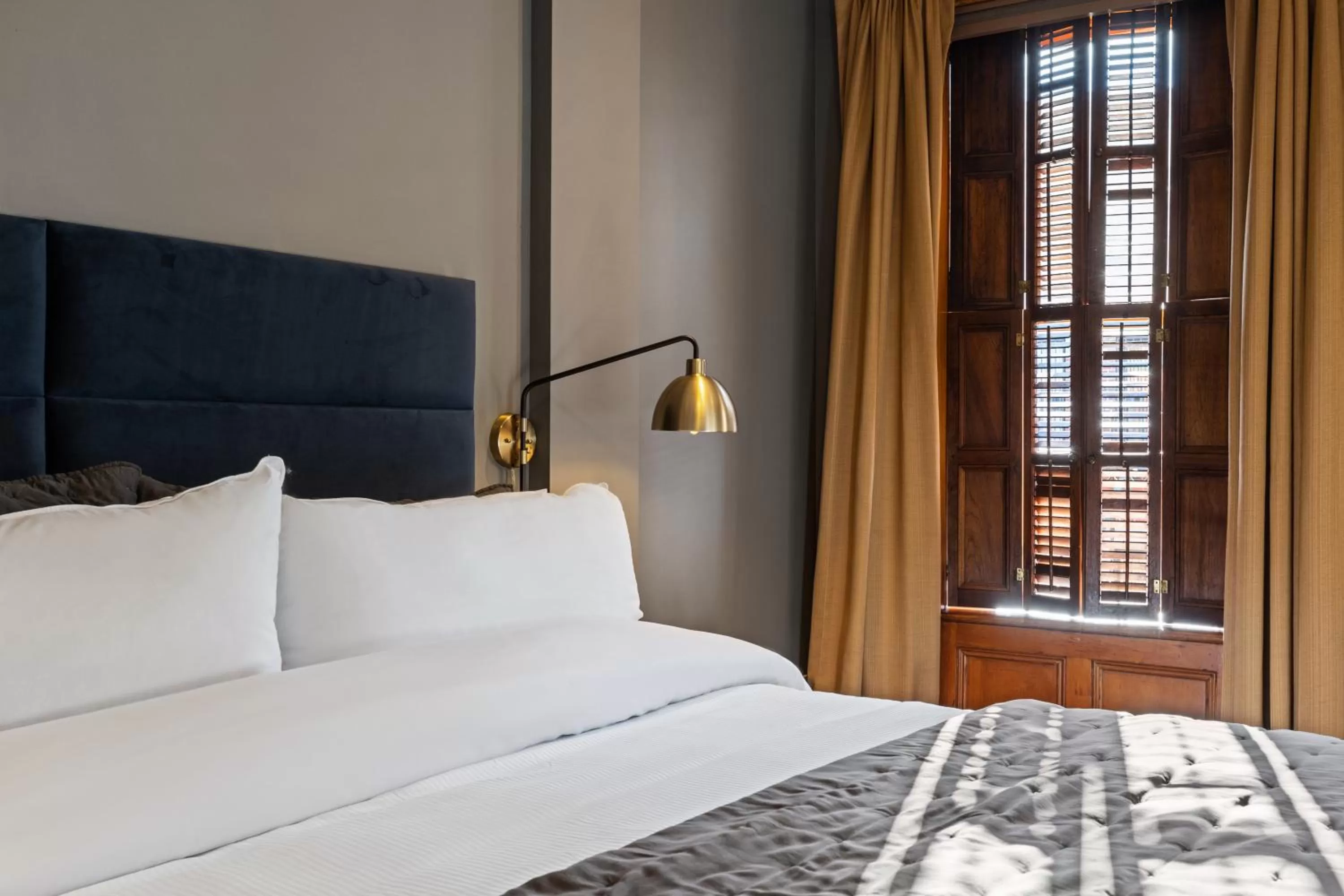 Bed in The Historic Blue Moon Hotel - NYC