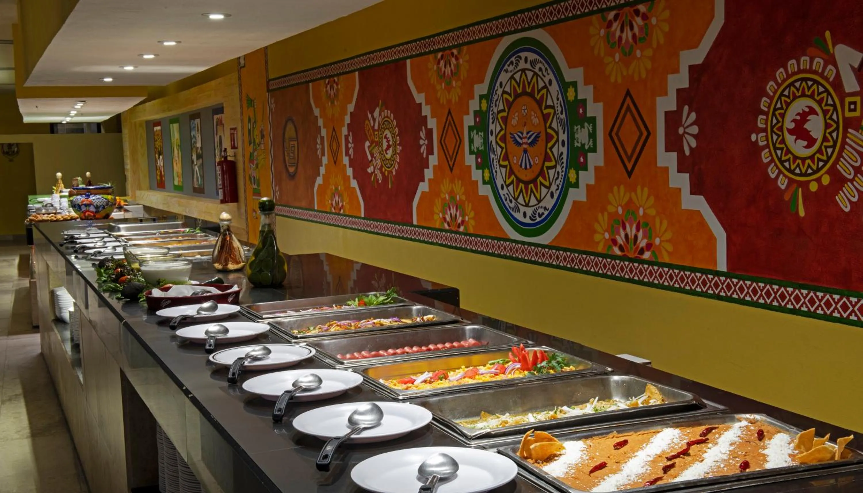 Restaurant/places to eat in Hotel Fiesta Mexicana