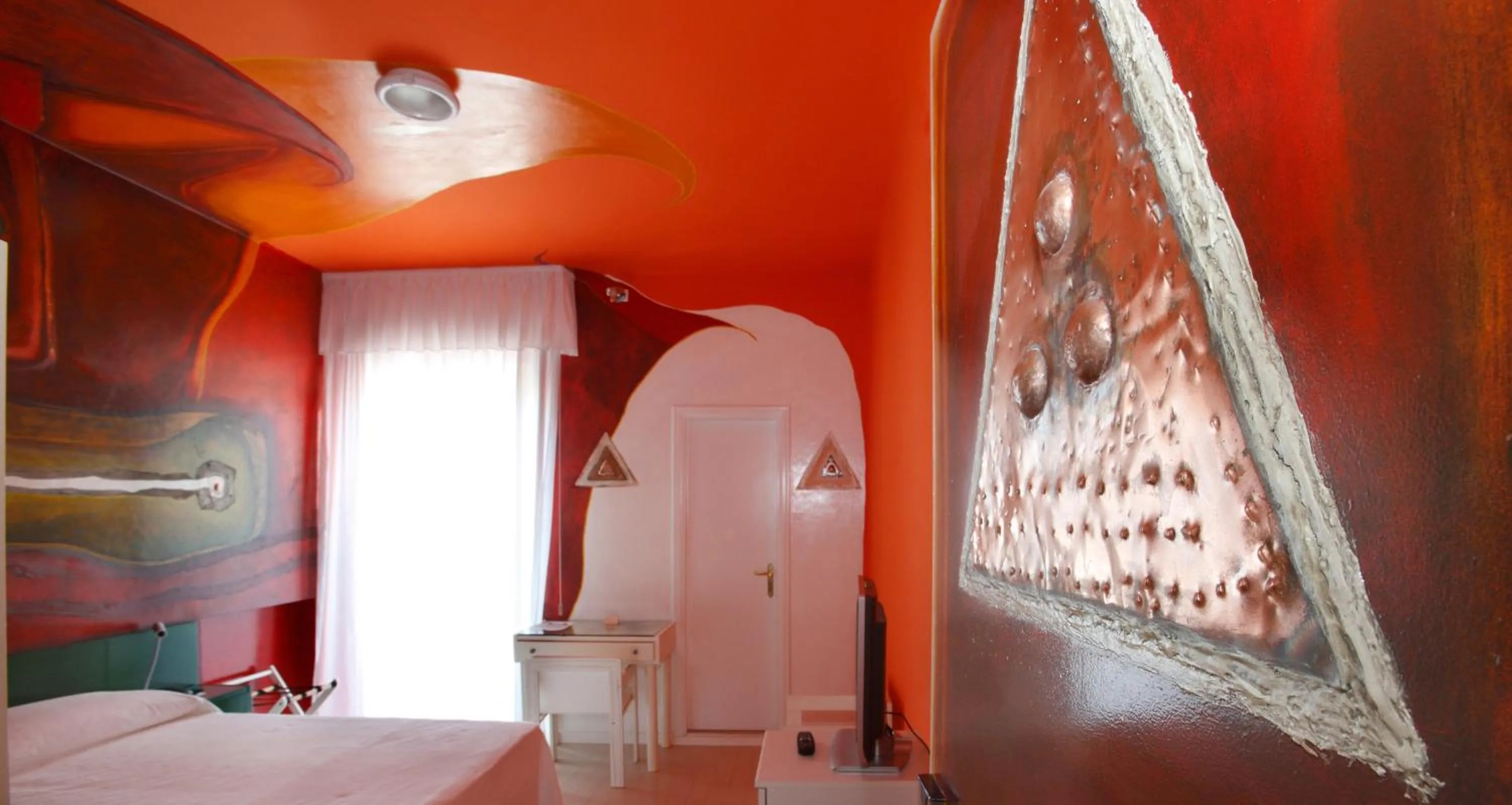 Bed in Hotel Alexander Museum Palace