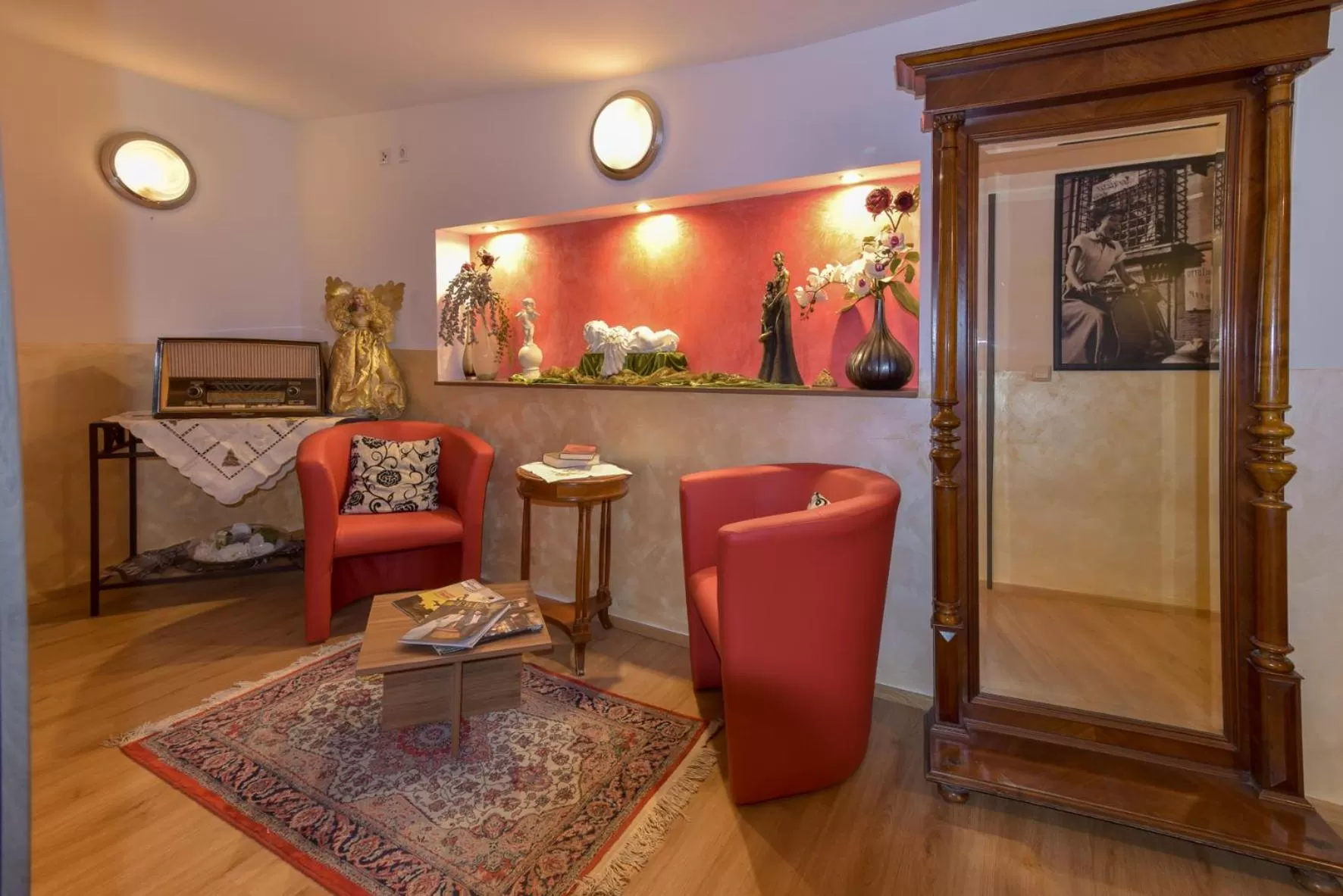 Seating Area in Hotel Ristorante Rostica