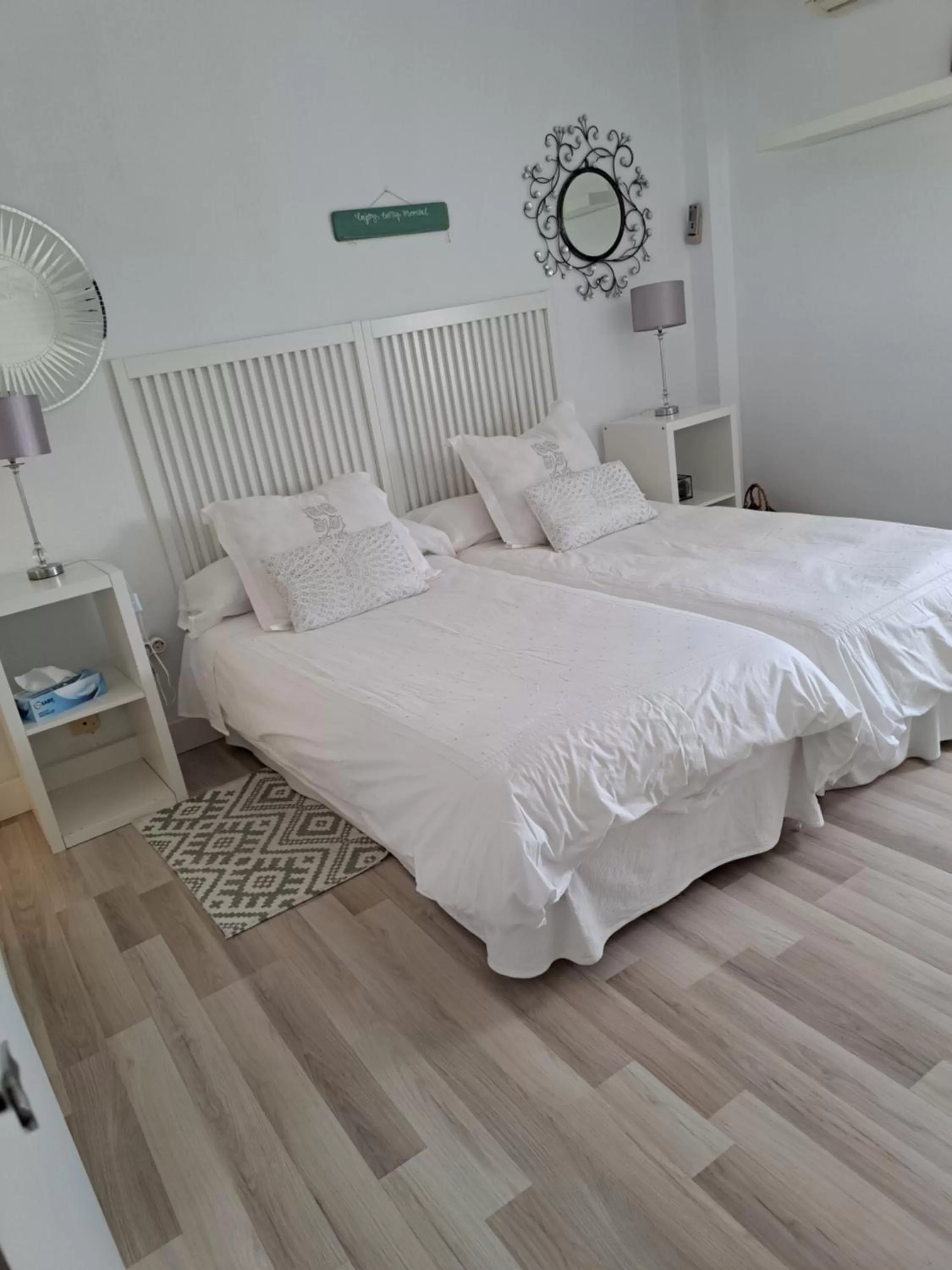 Bed in Apartamentos Flamenco B&B