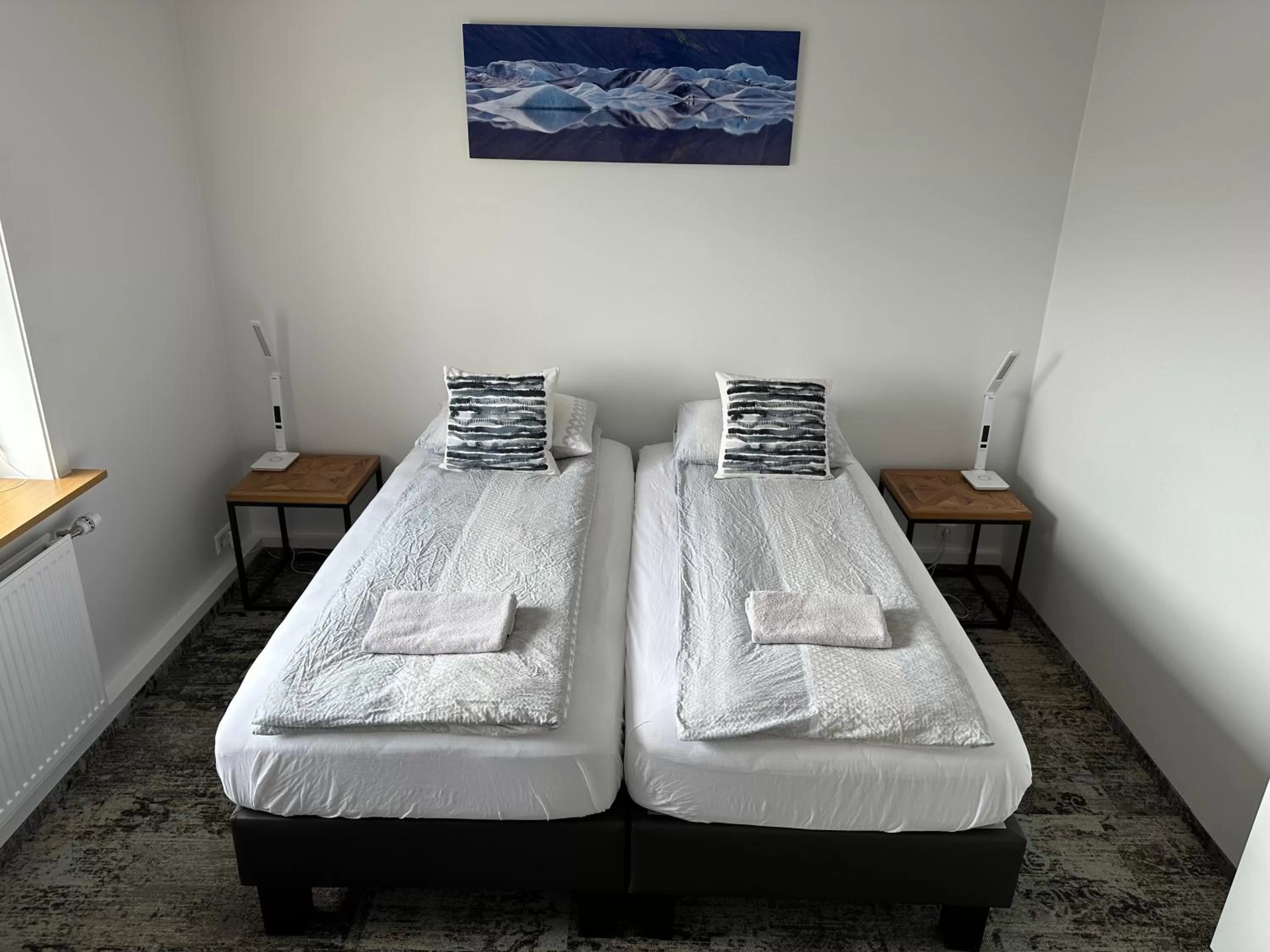 Bed in Guesthouse Dyngja